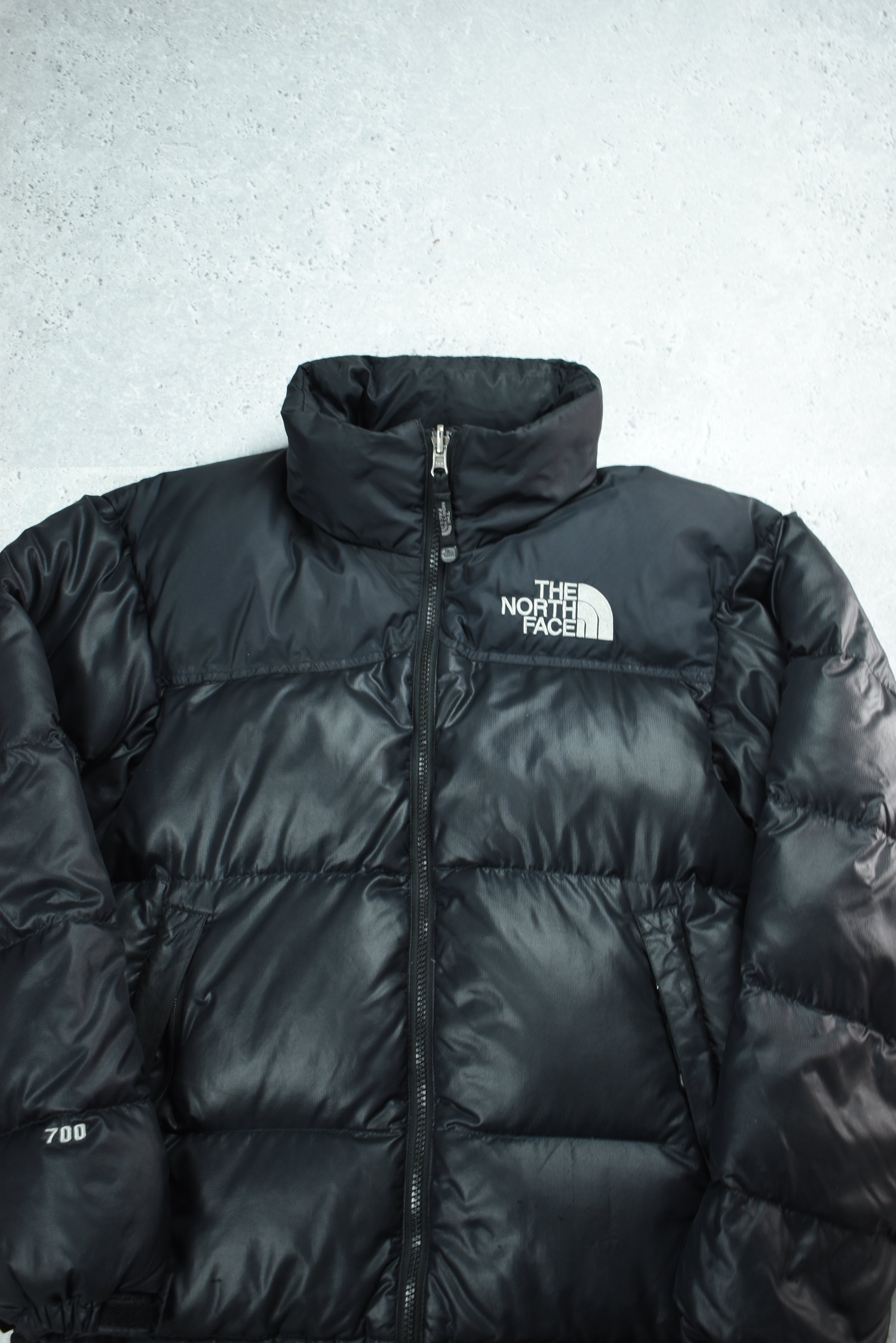 Vintage North Face 700 Nuptse Puffer Black Small