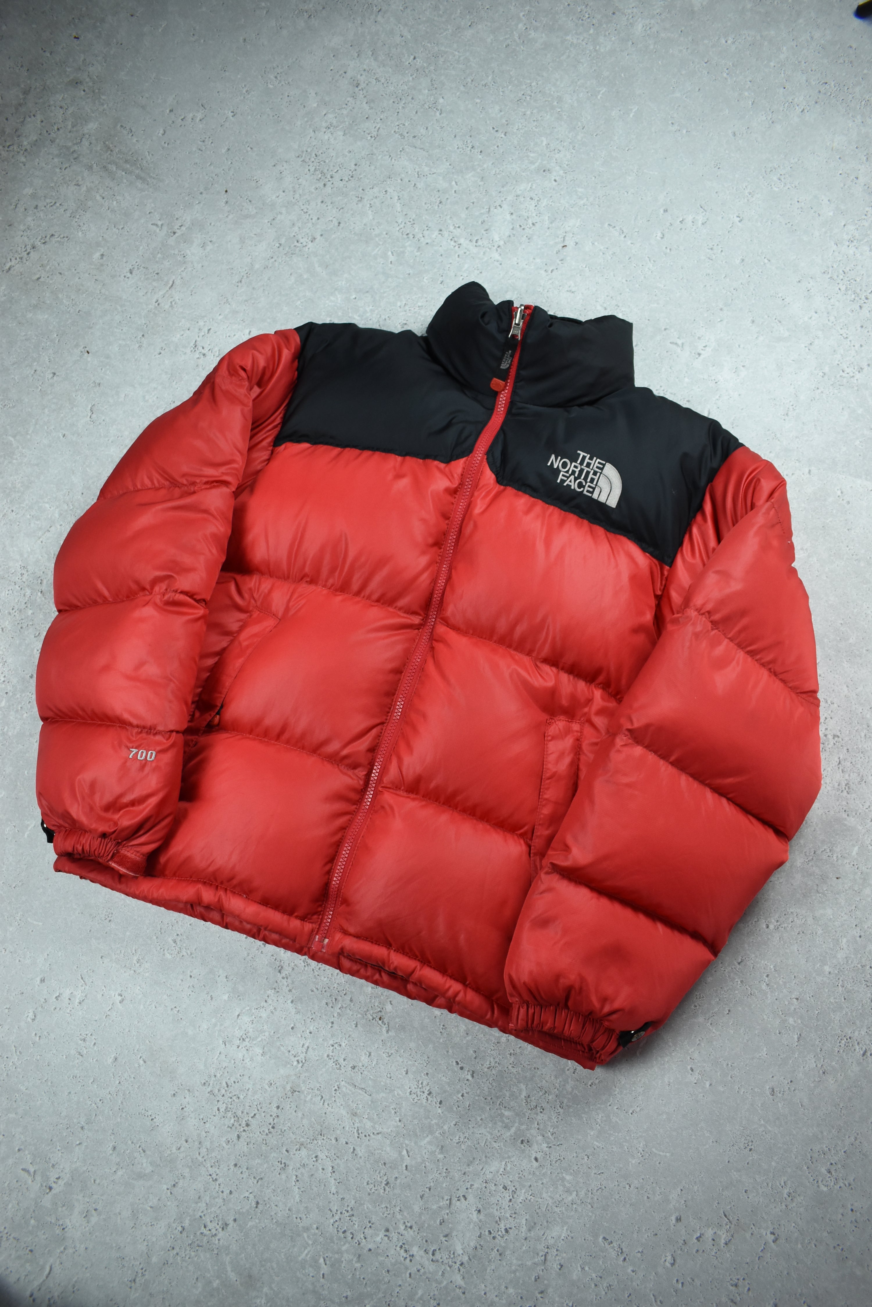 Vintage North Face 700 Nuptse Puffer Red Medium
