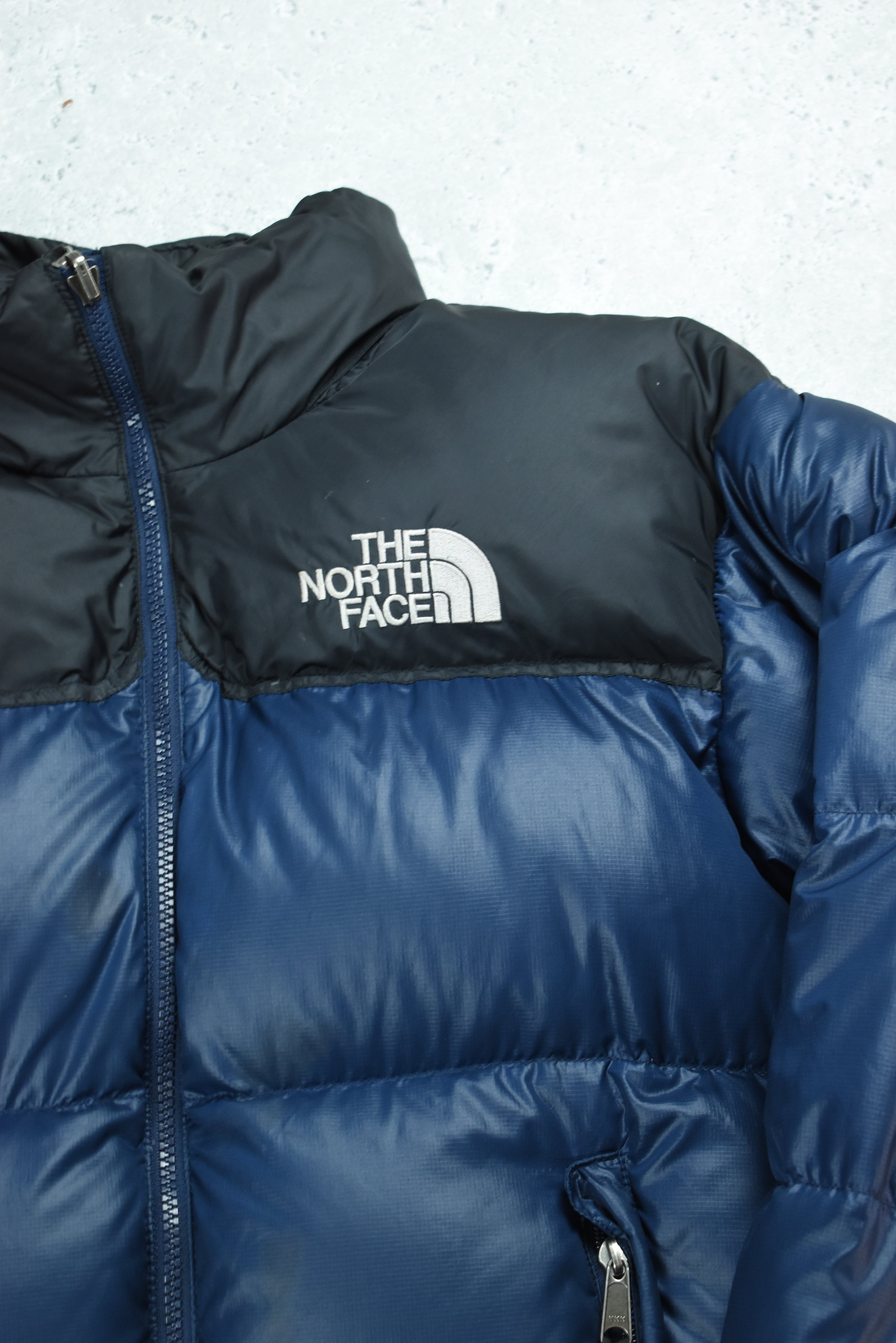 Vintage North Face 700 Nuptse Puffer Navy Medium