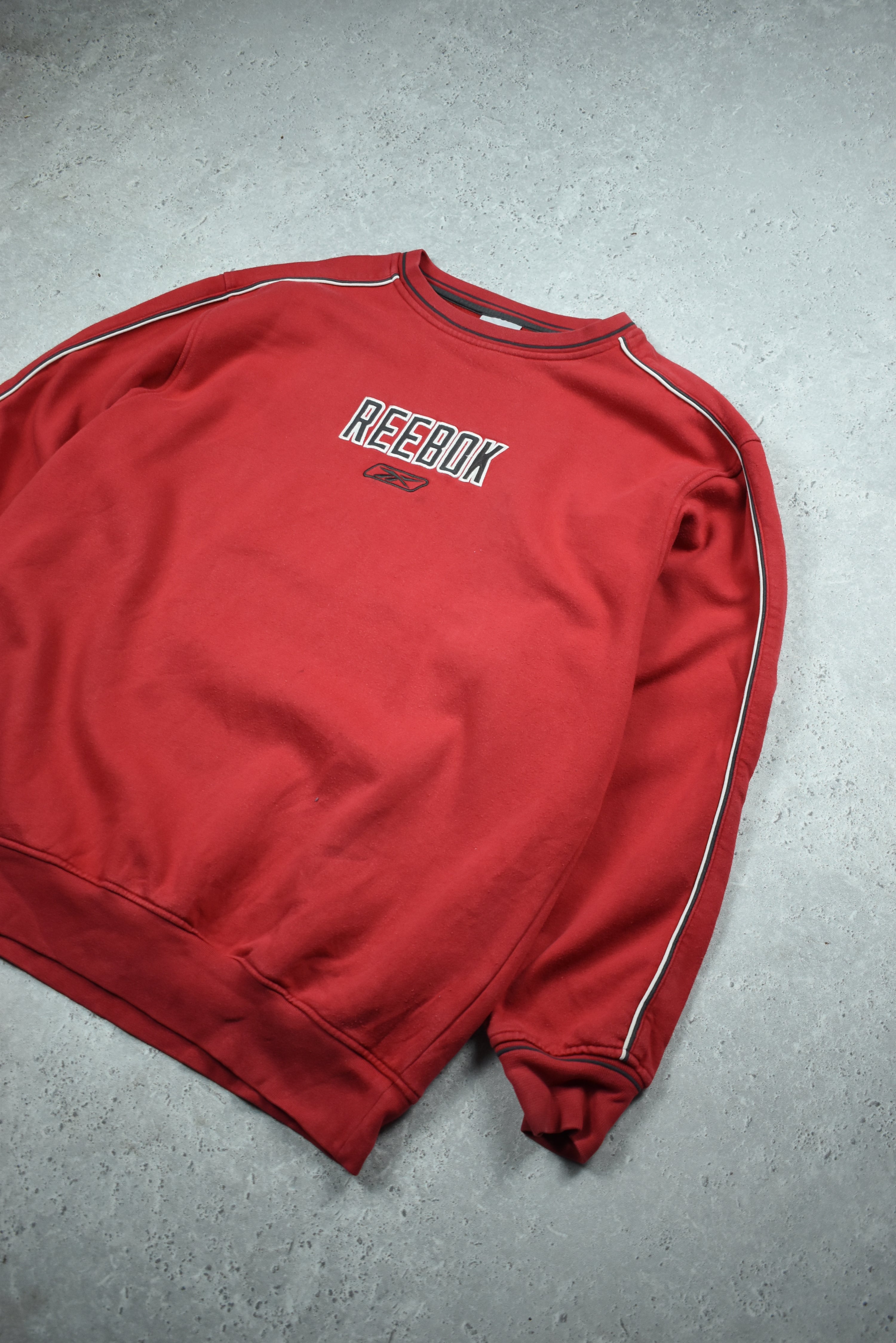 Vintage Reebok Embroidery Logo Sweatshirt Xlarge