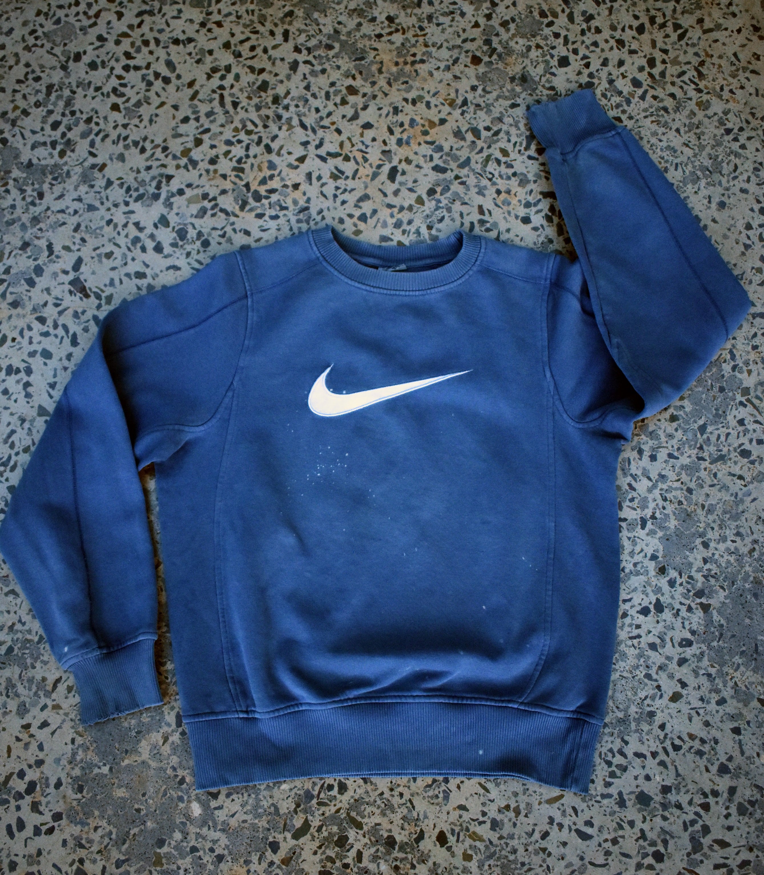 Vintage Nike Embroidered Swoosh Sweatshirt Small