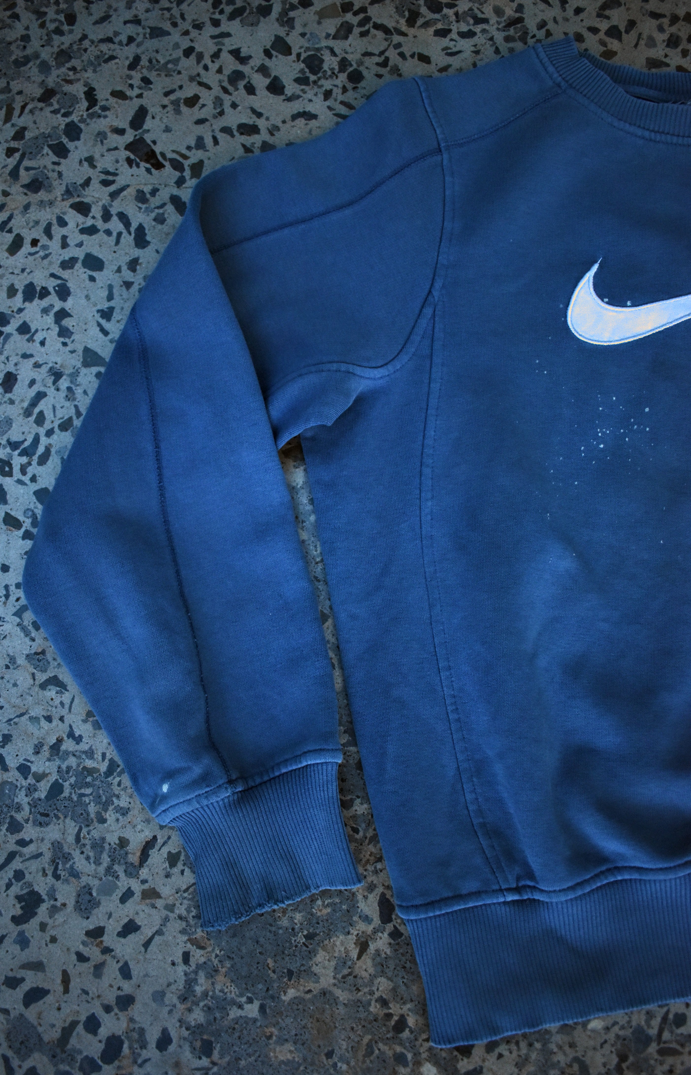 Vintage Nike Embroidered Swoosh Sweatshirt Small