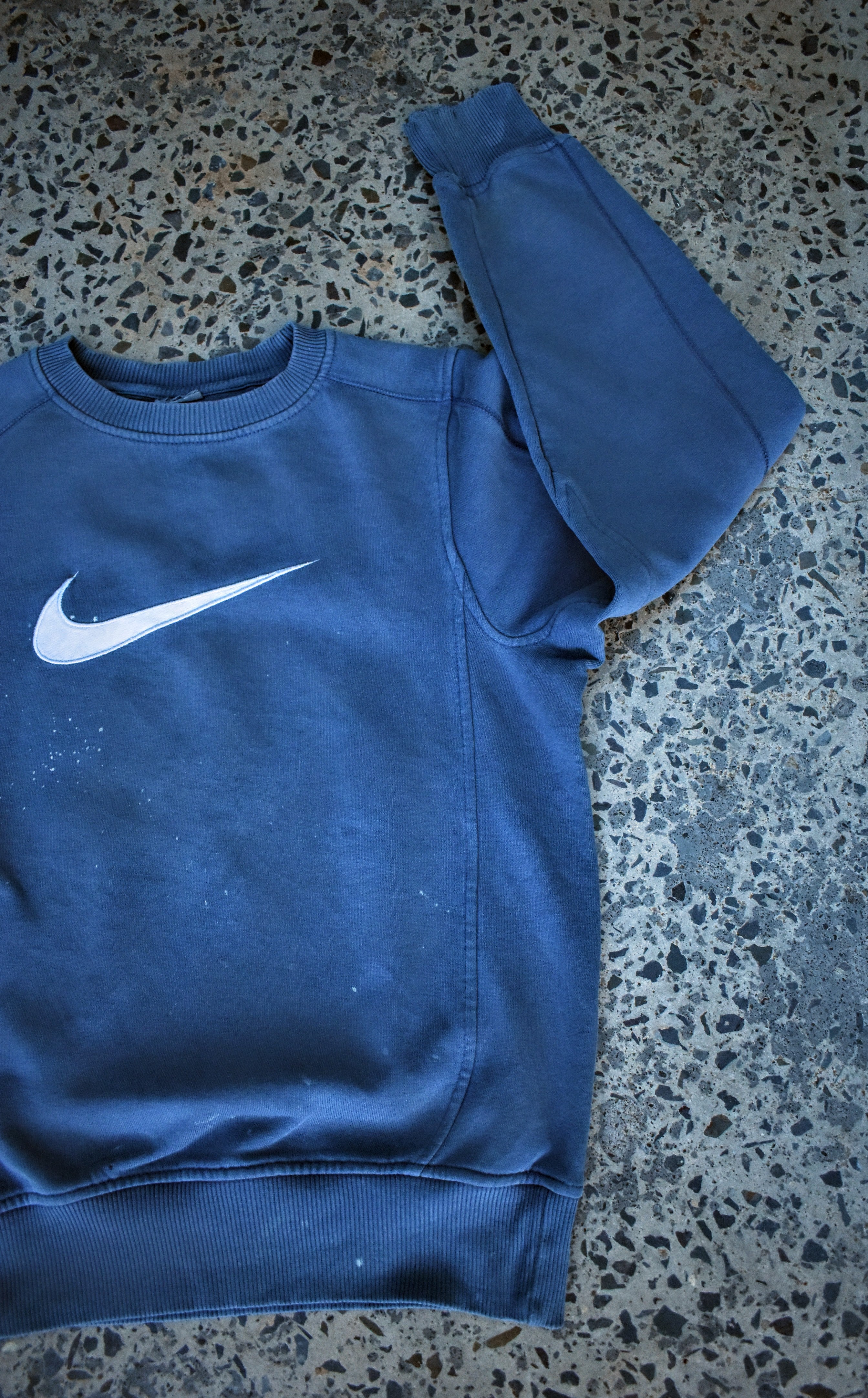 Vintage Nike Embroidered Swoosh Sweatshirt Small