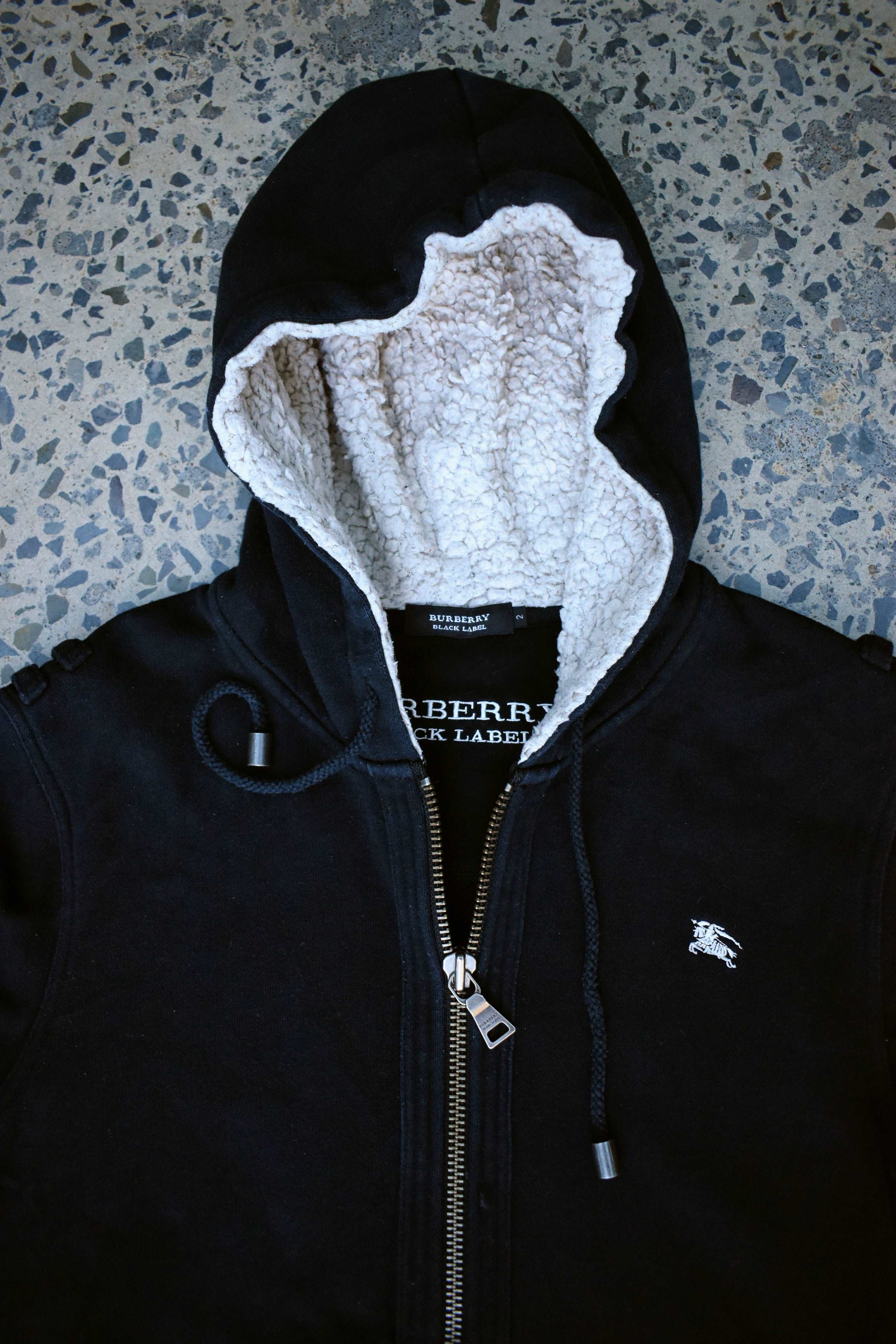 Vintage Burberry "Black Label" Hoodie Small