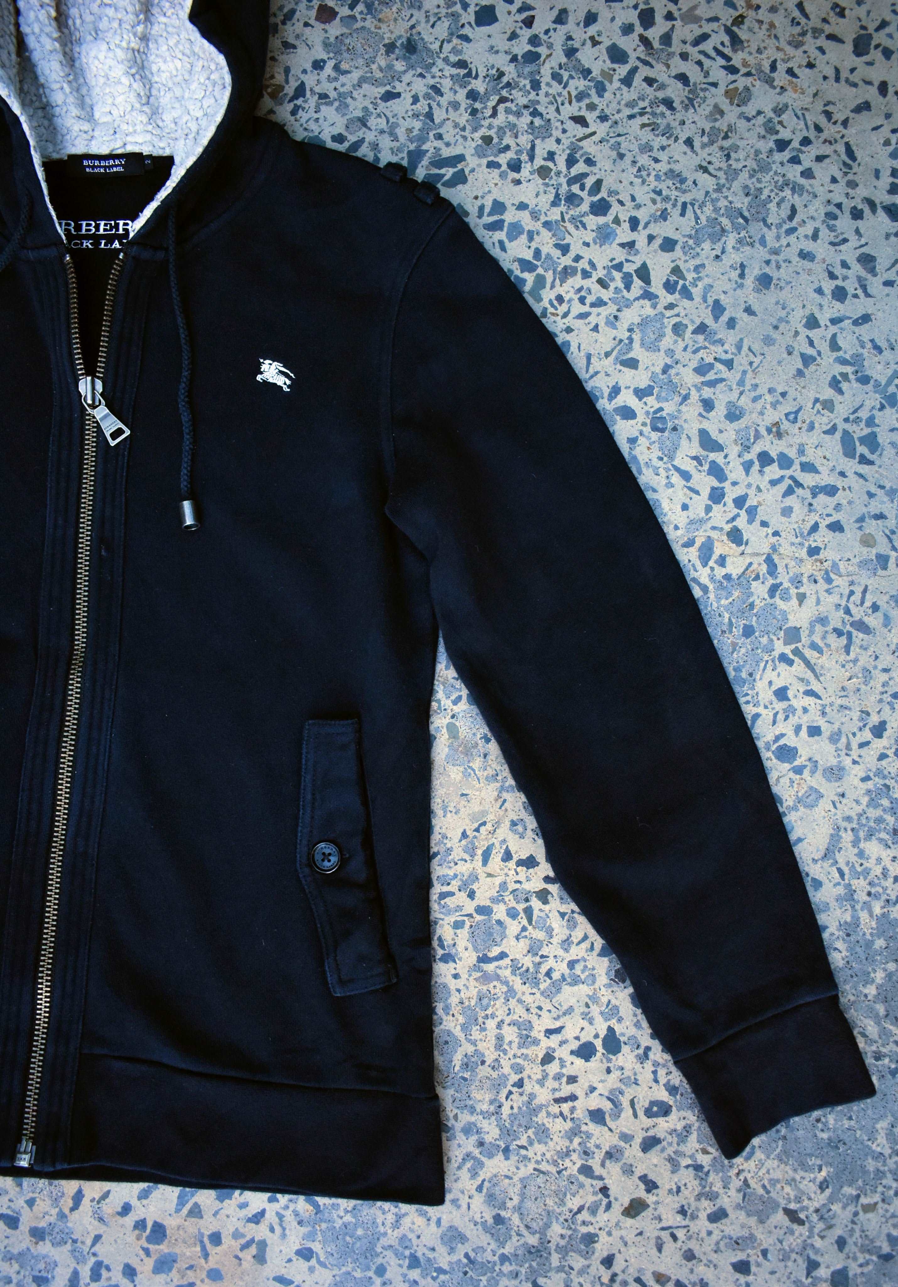 Vintage Burberry "Black Label" Hoodie Small