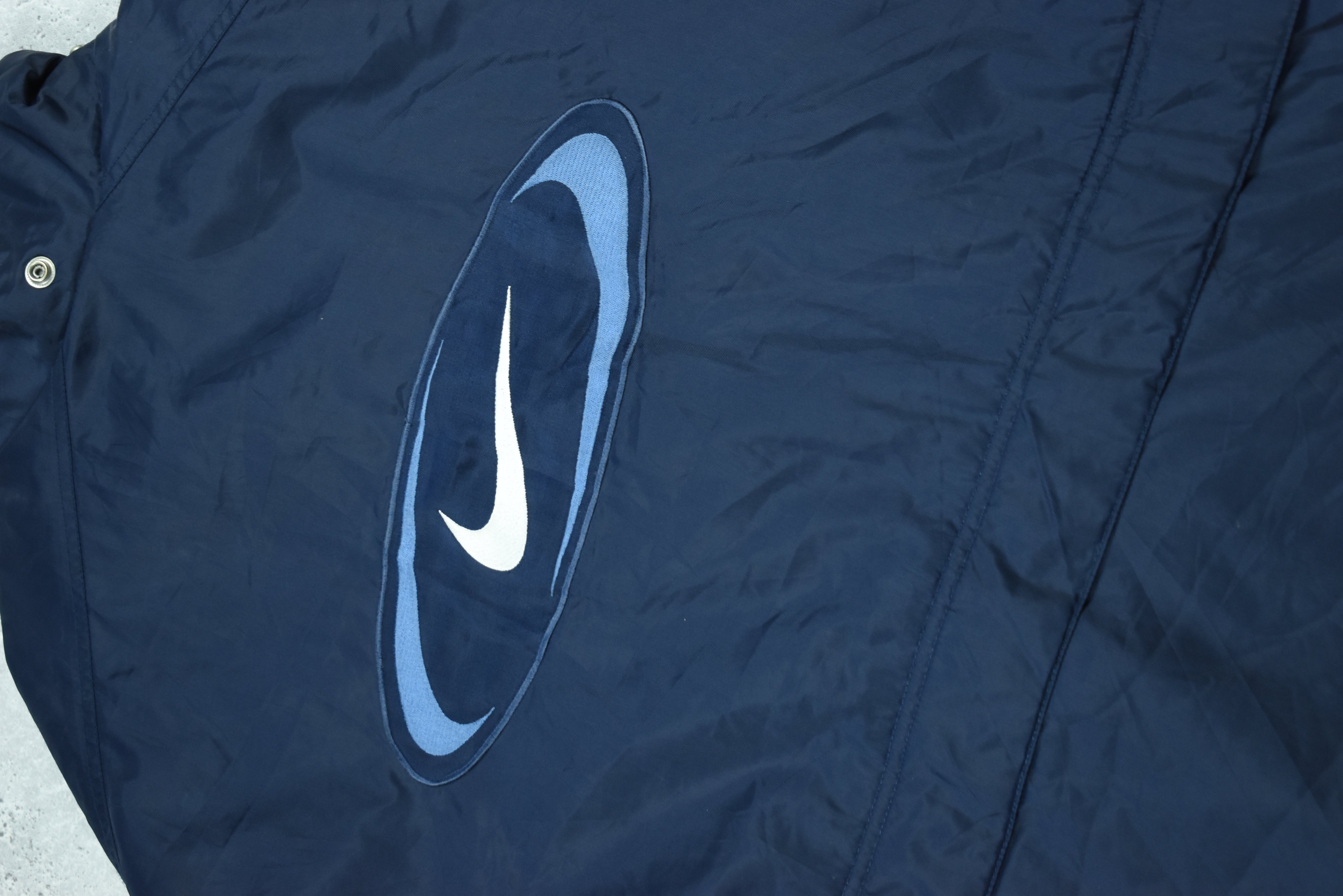 Vintage Nike Embroidery Double Sided Rain Jacket Xlarge