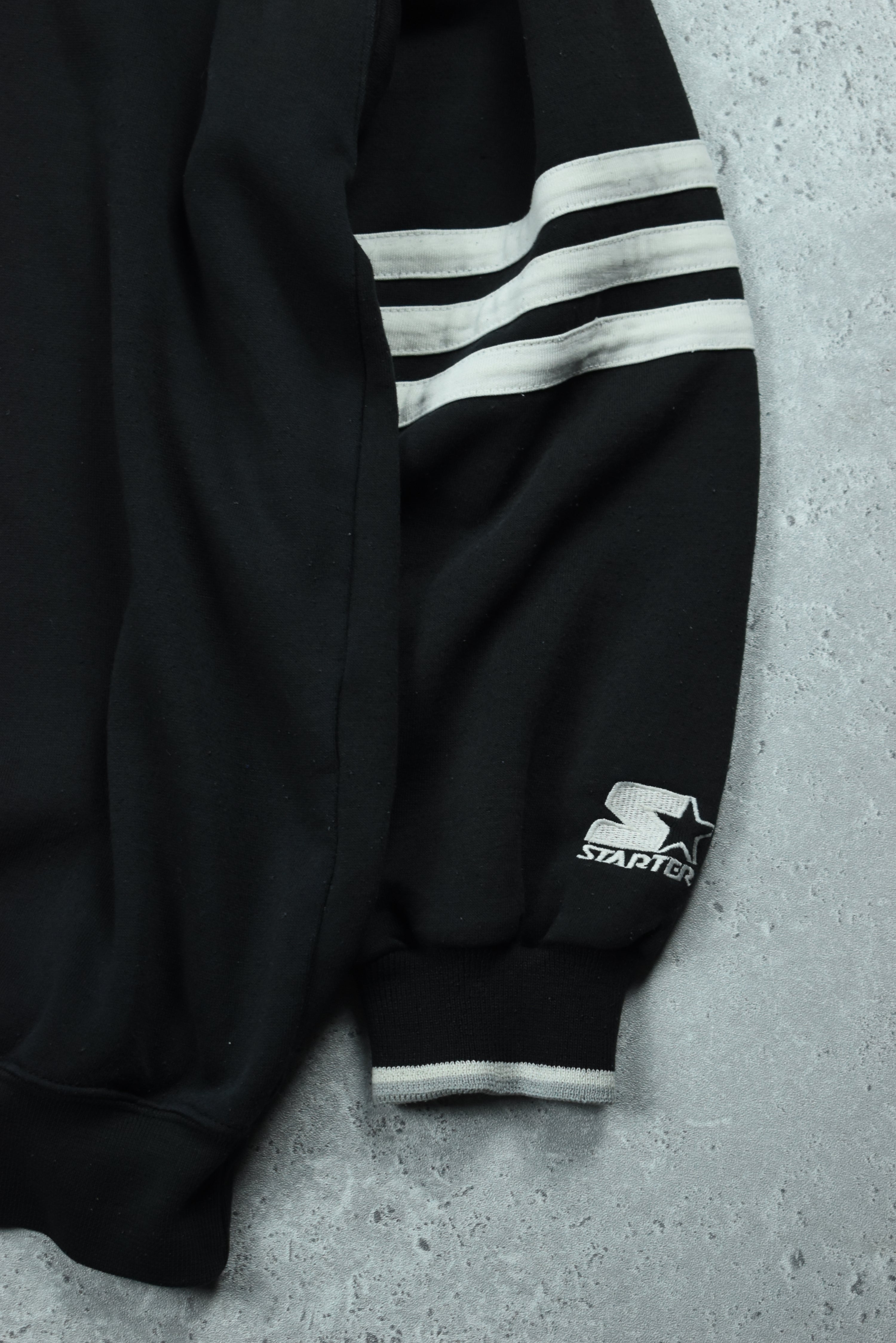 Vintage Starter Pro Line Raiders Embroidery Sweatshirt Large
