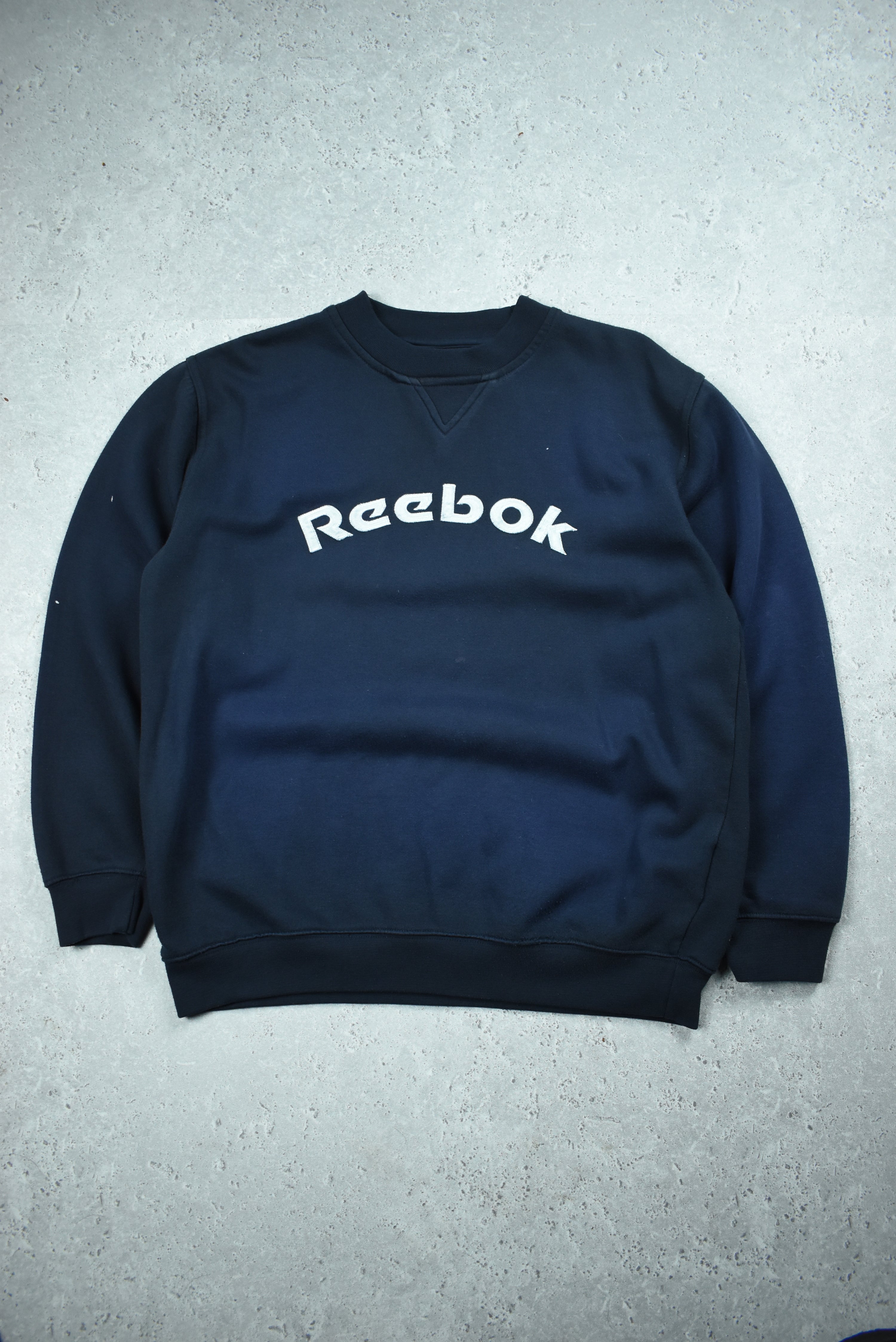 Vintage Reebok Embroidered Logo Sweatshirt Small