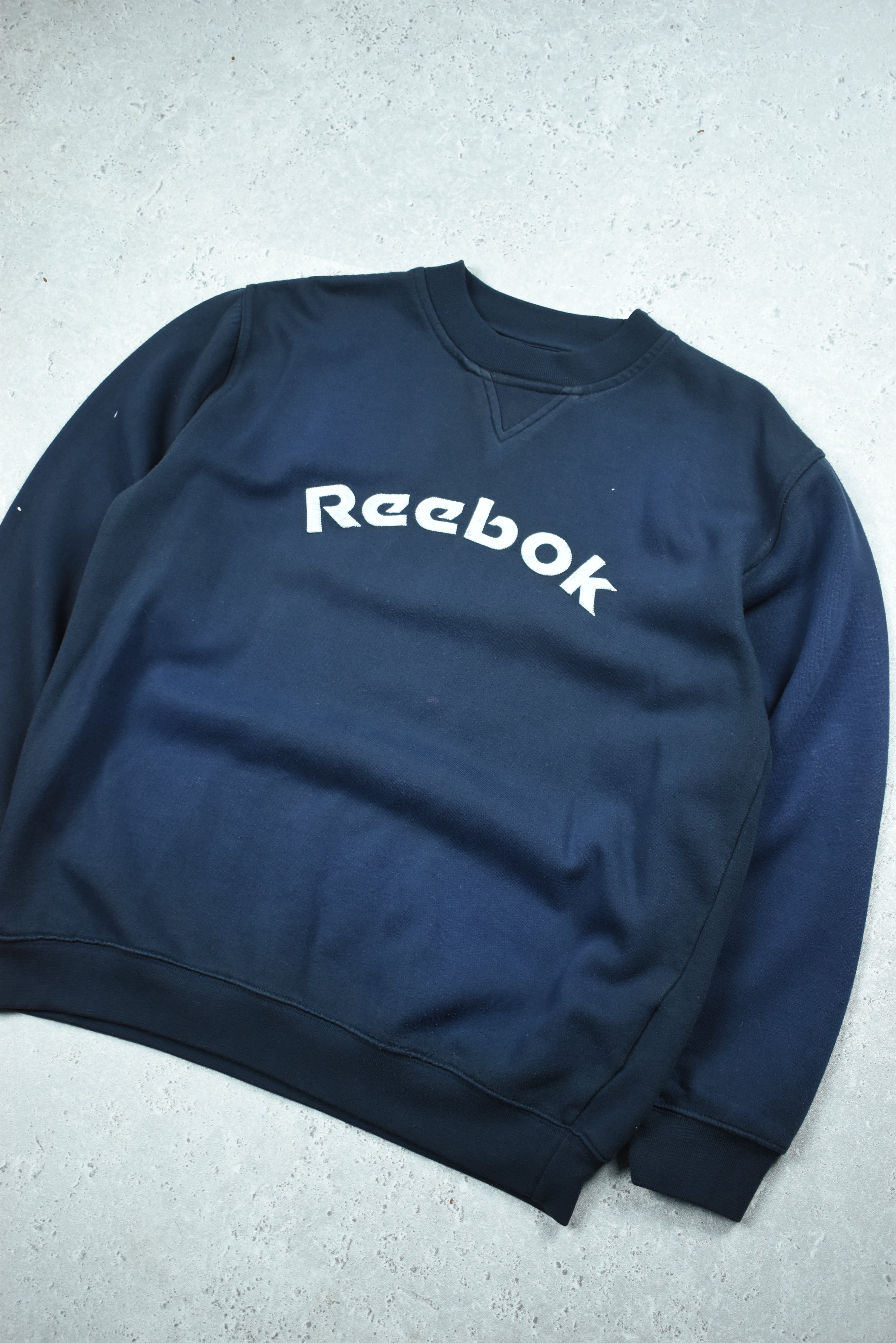 Vintage Reebok Embroidered Logo Sweatshirt Small