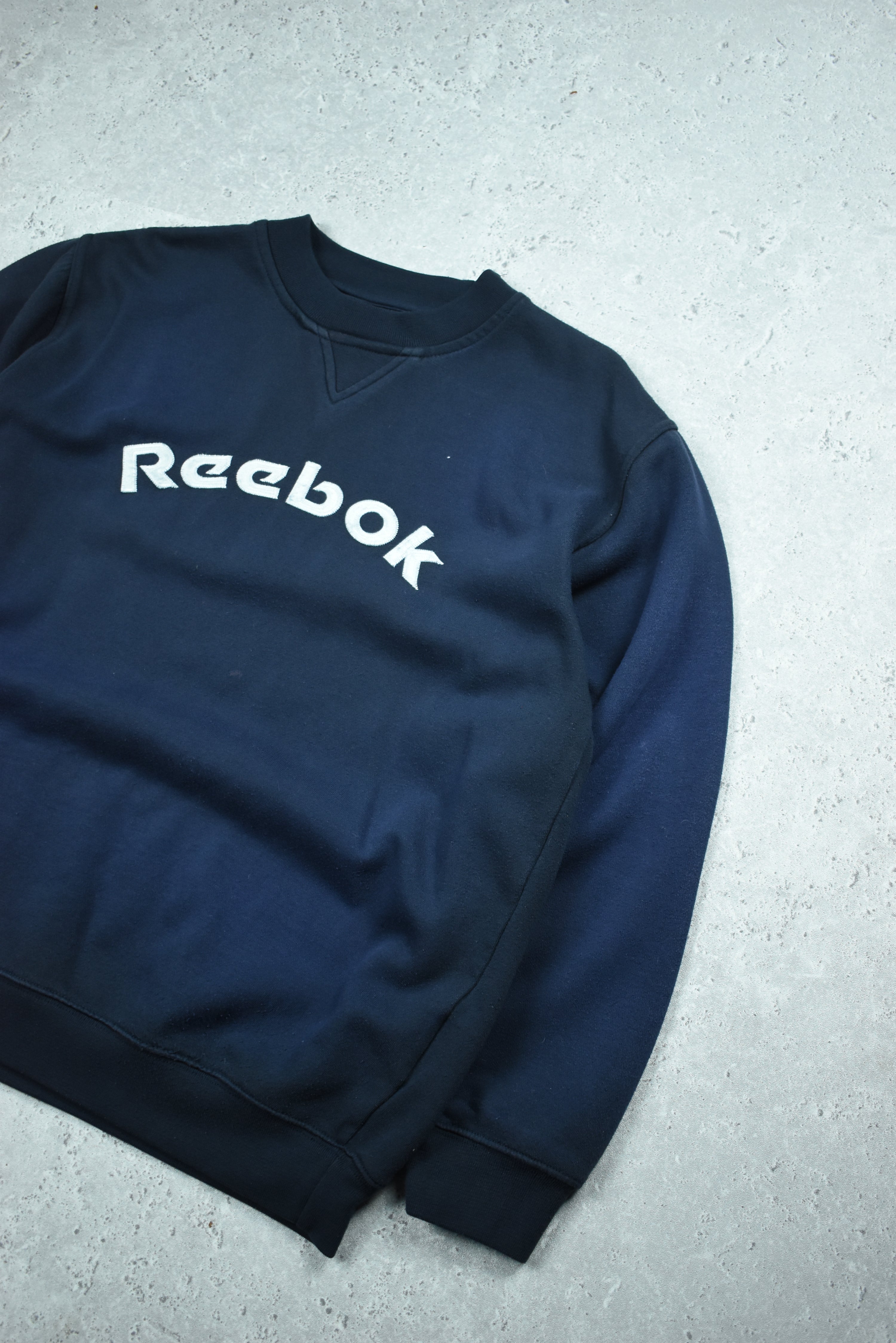 Vintage Reebok Embroidered Logo Sweatshirt Small