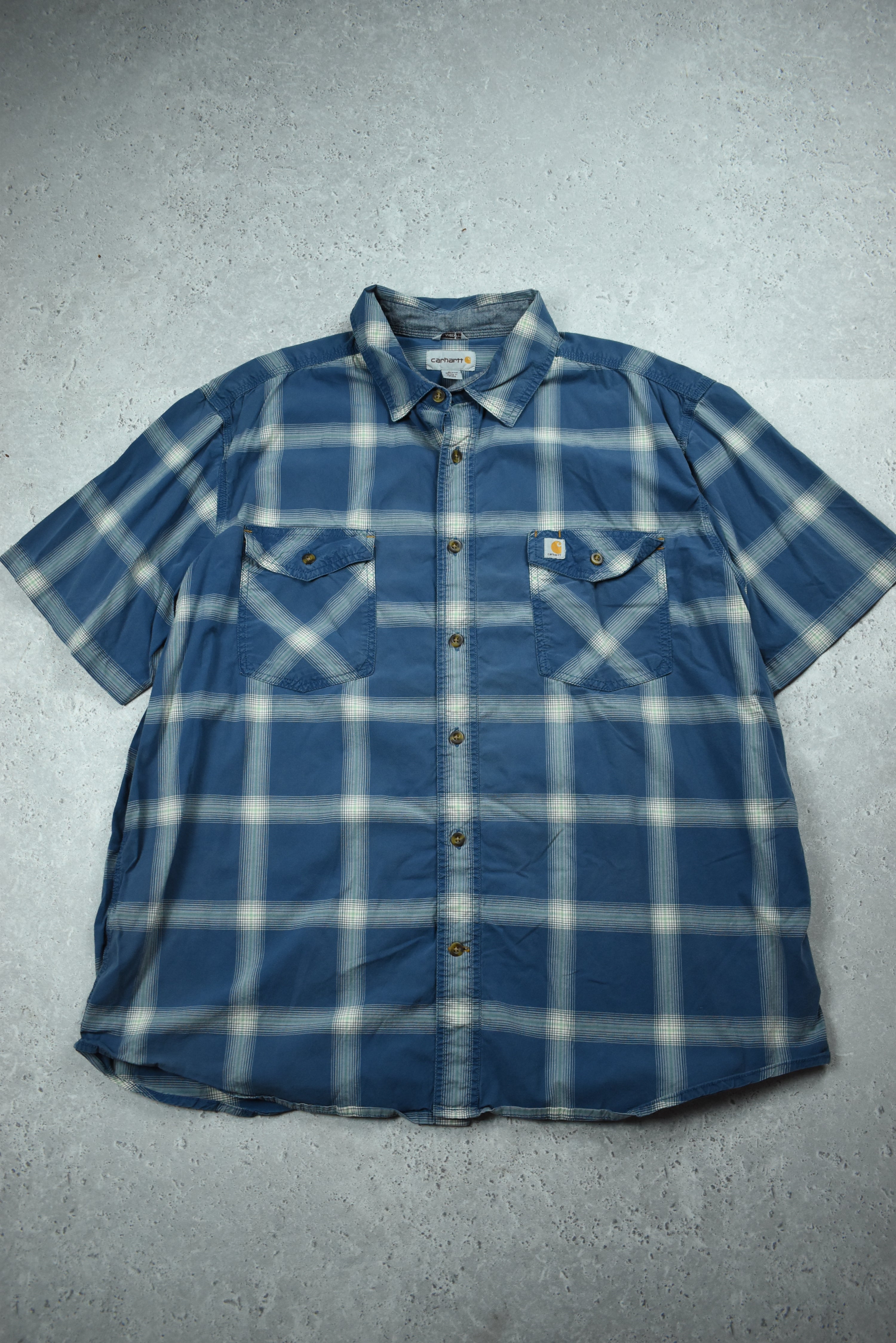 Vintage Carhartt Button Up Casual Shirt XXL