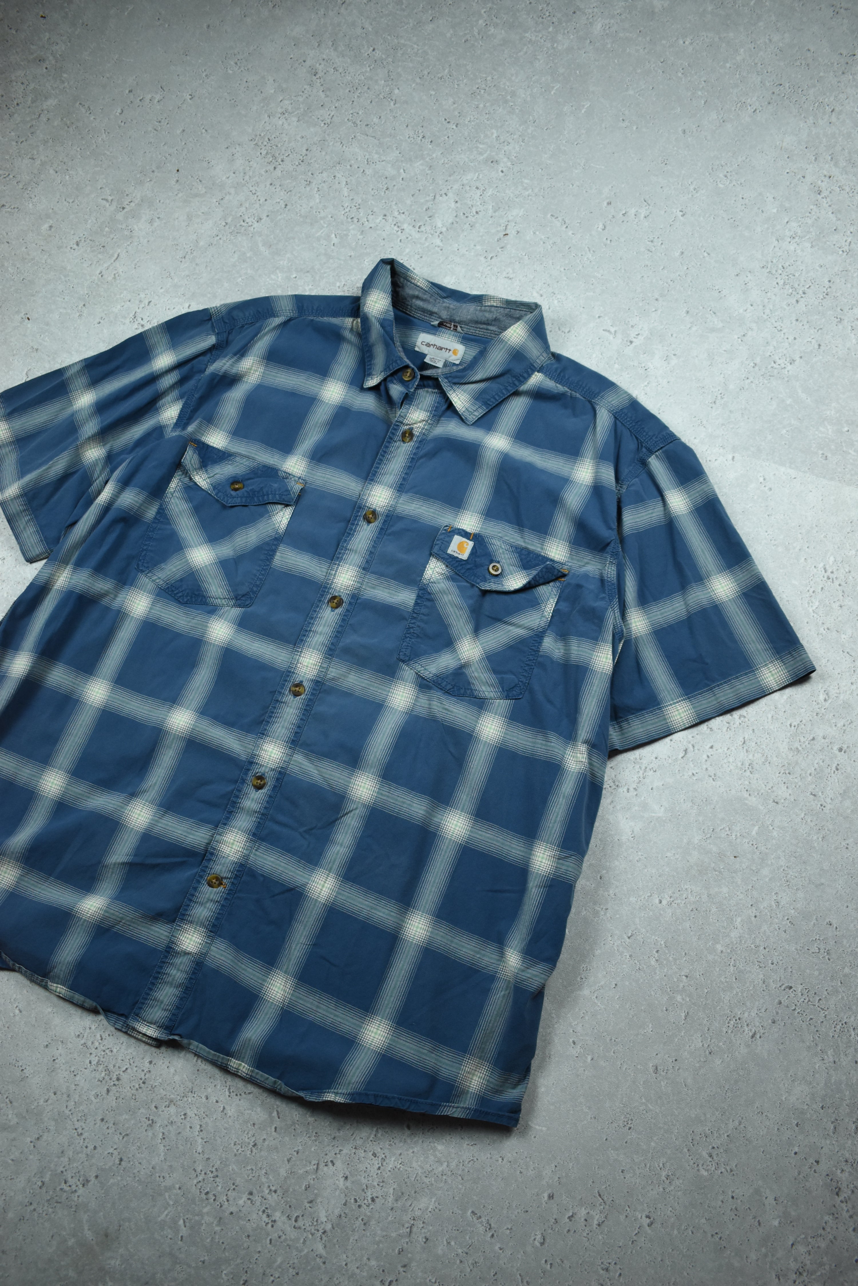 Vintage Carhartt Button Up Casual Shirt XXL