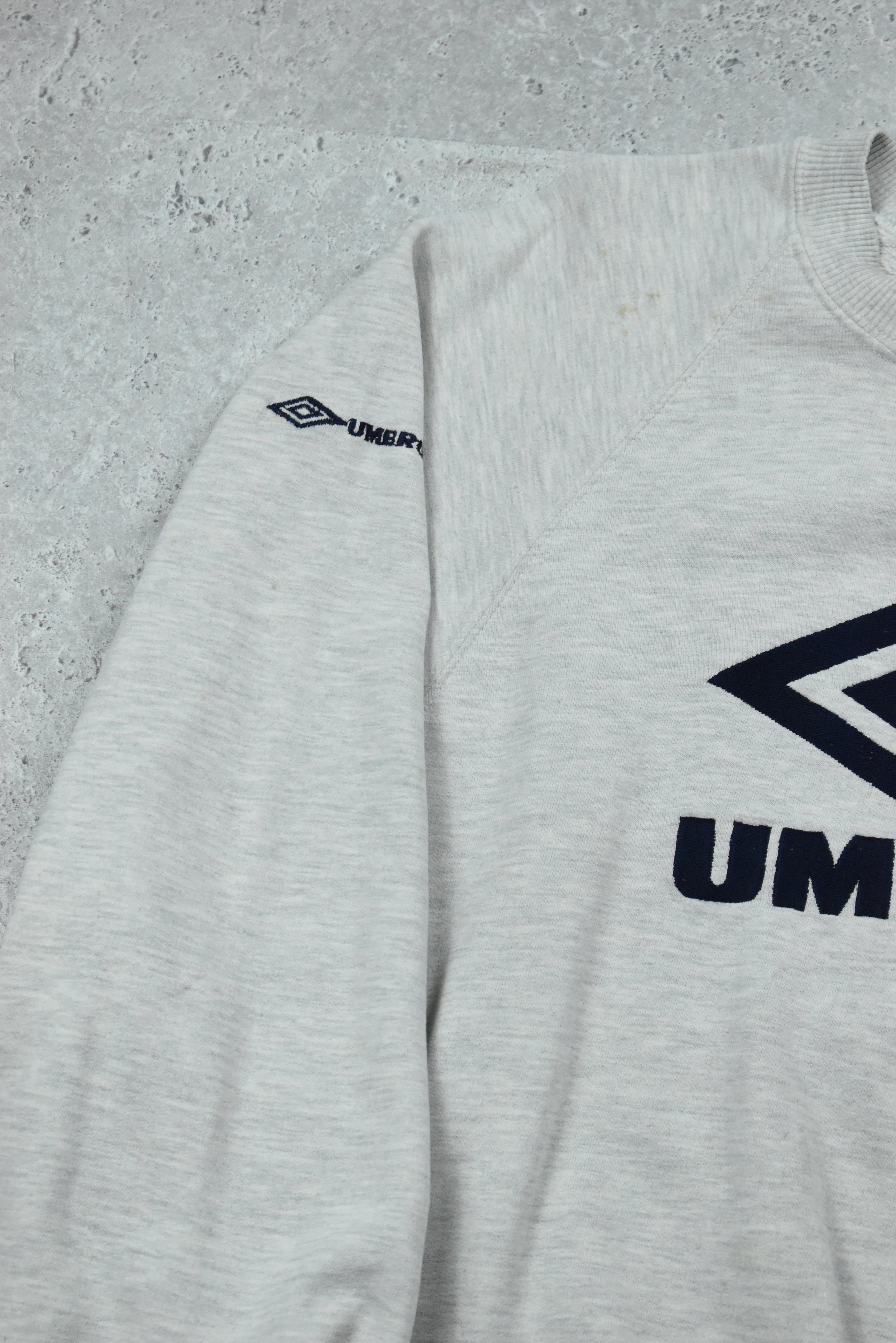 Vintage Umbro Embroidery Double Sided Sweatshirt Xlarge