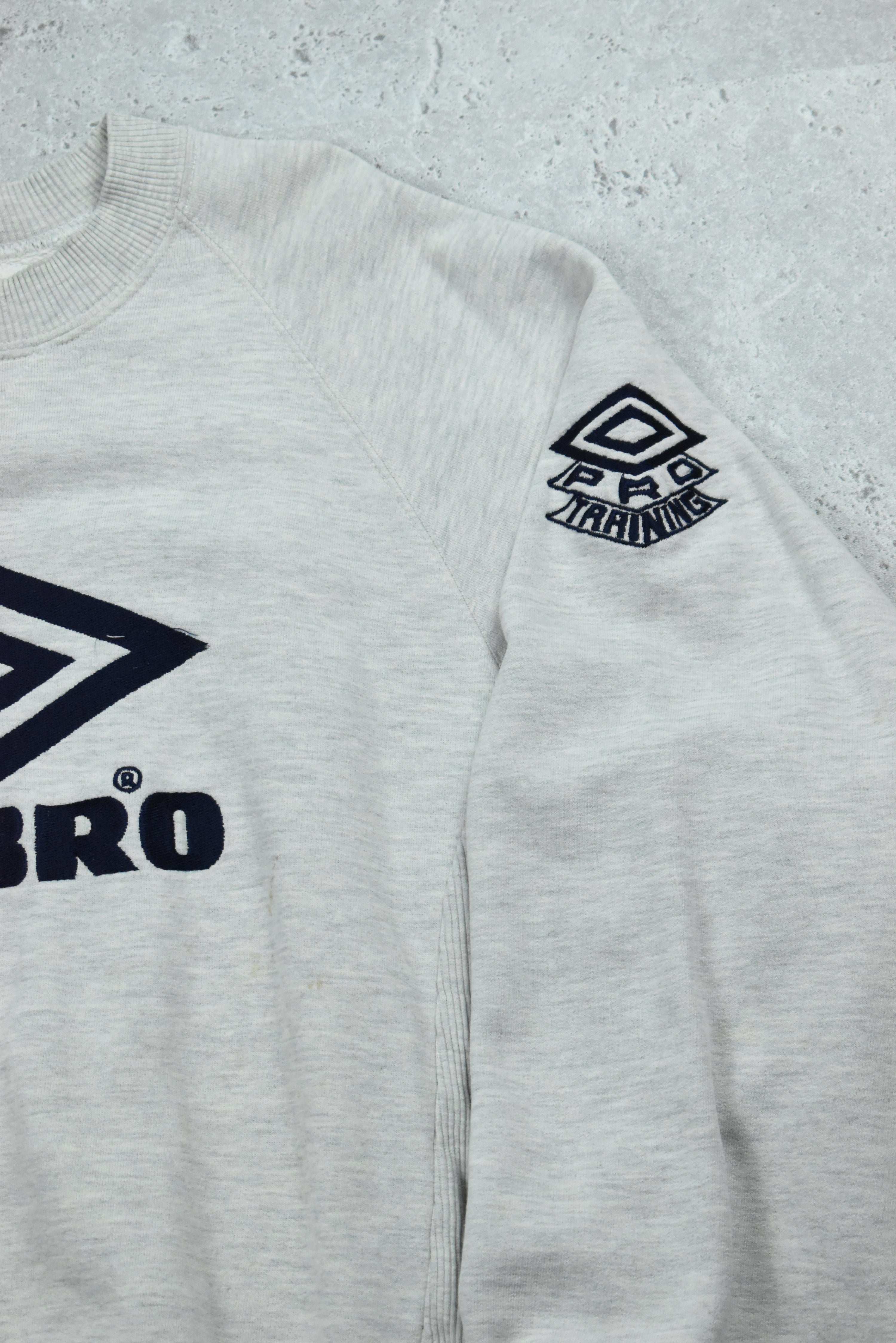 Vintage Umbro Embroidery Double Sided Sweatshirt Xlarge