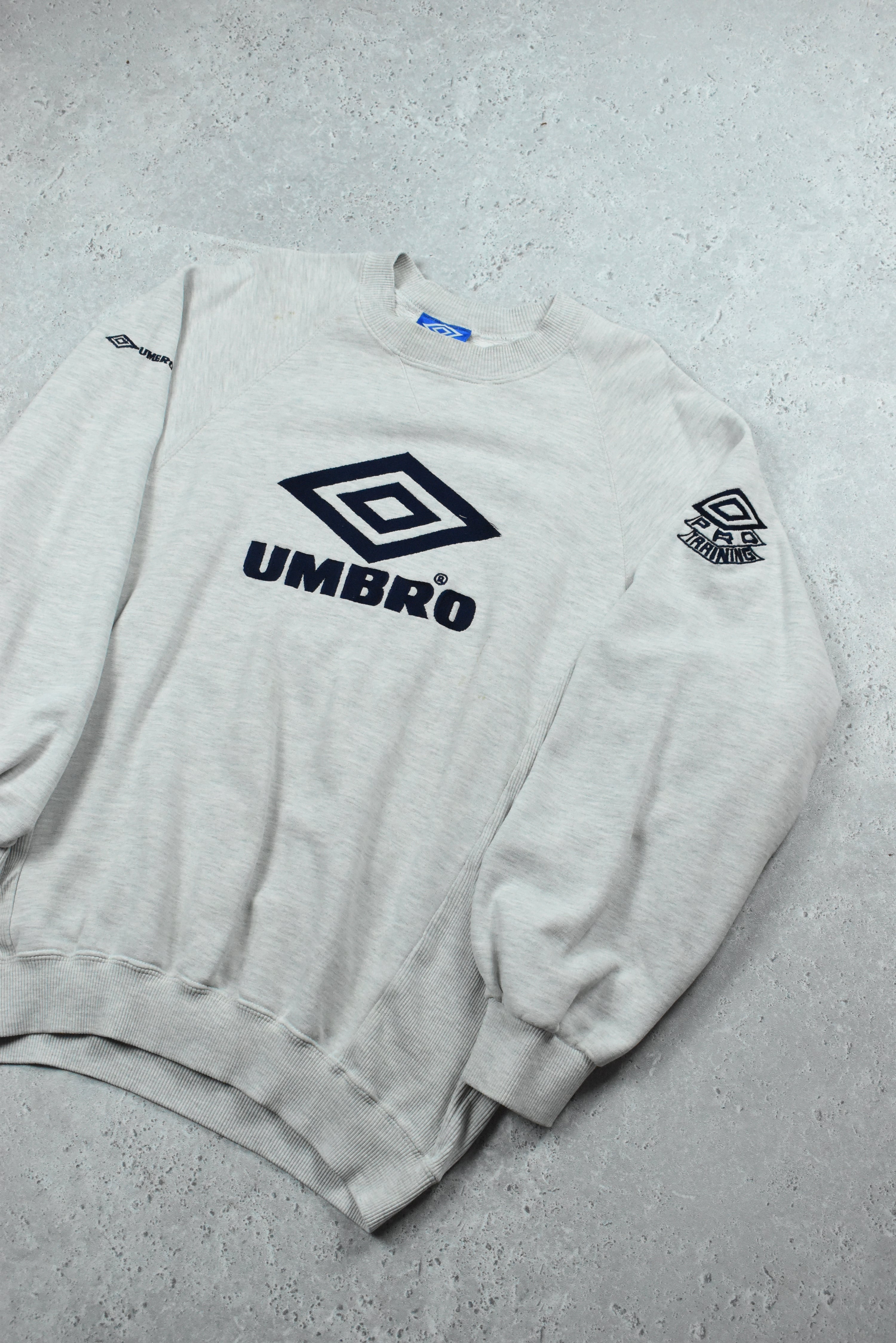 Vintage Umbro Embroidery Double Sided Sweatshirt Xlarge