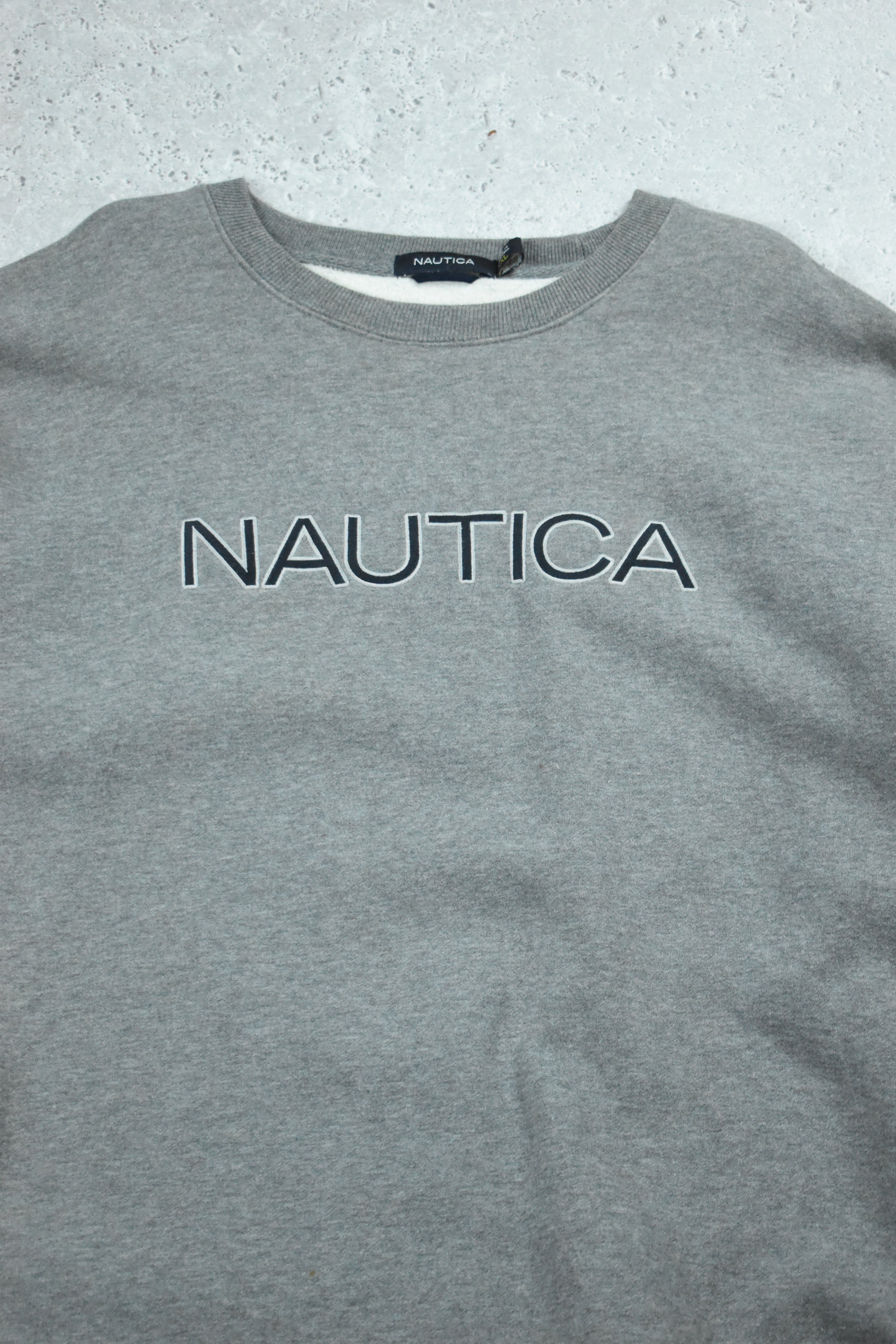 Vintage Nautica Embroidered Logo Sweatshirt XXL