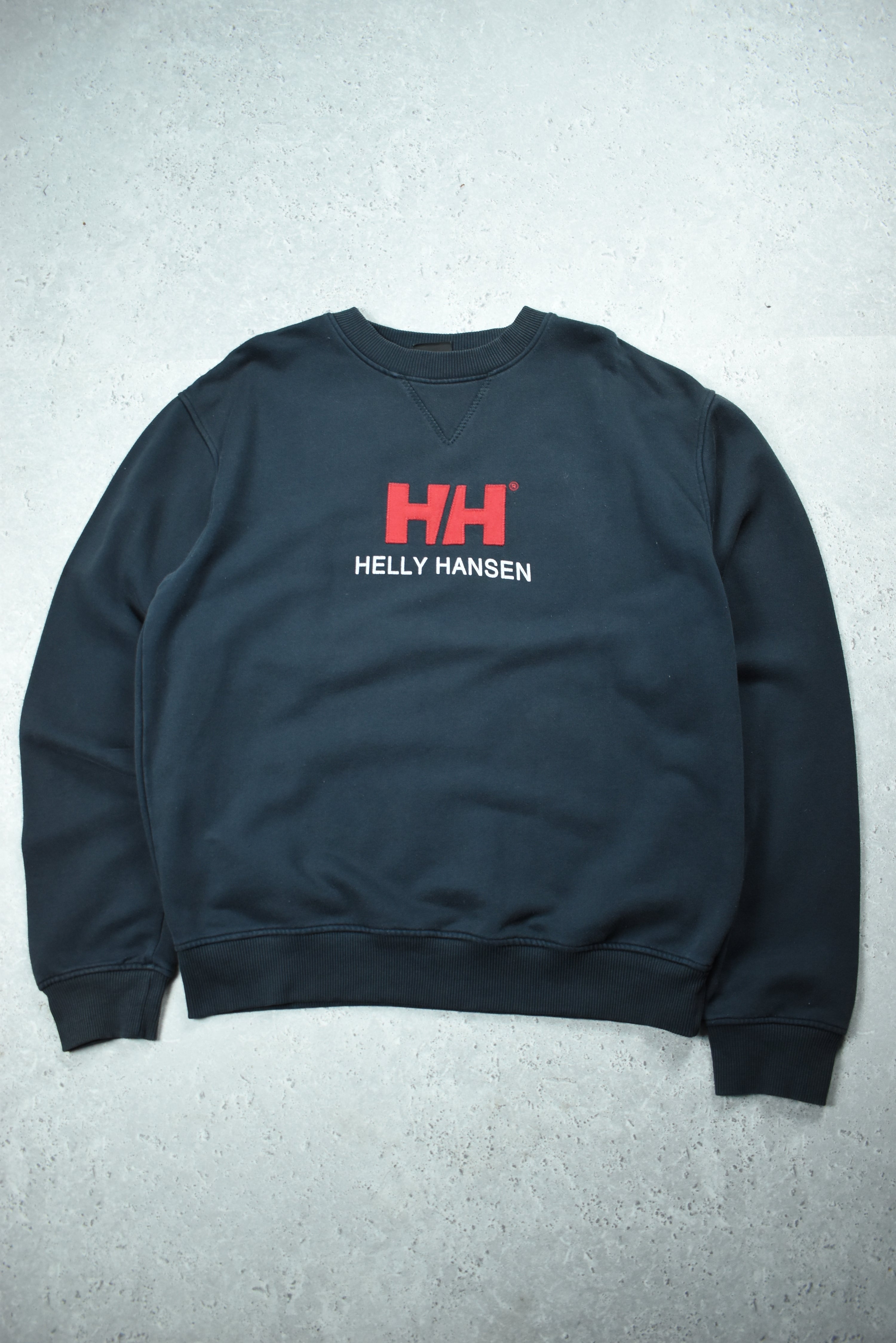 Vintage Helly Hansen Embroidery Sweatshirt Large