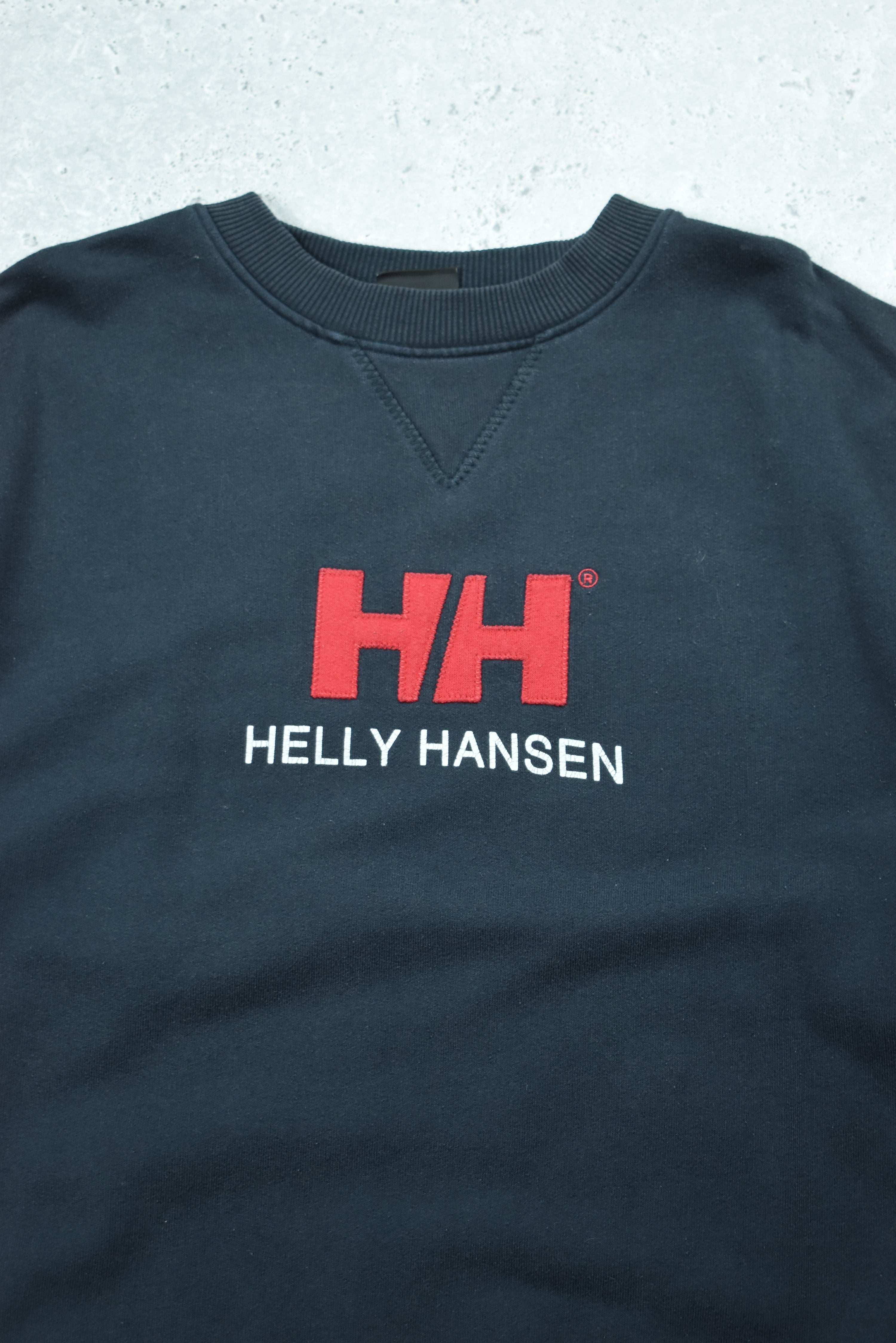 Vintage Helly Hansen Embroidery Sweatshirt Large