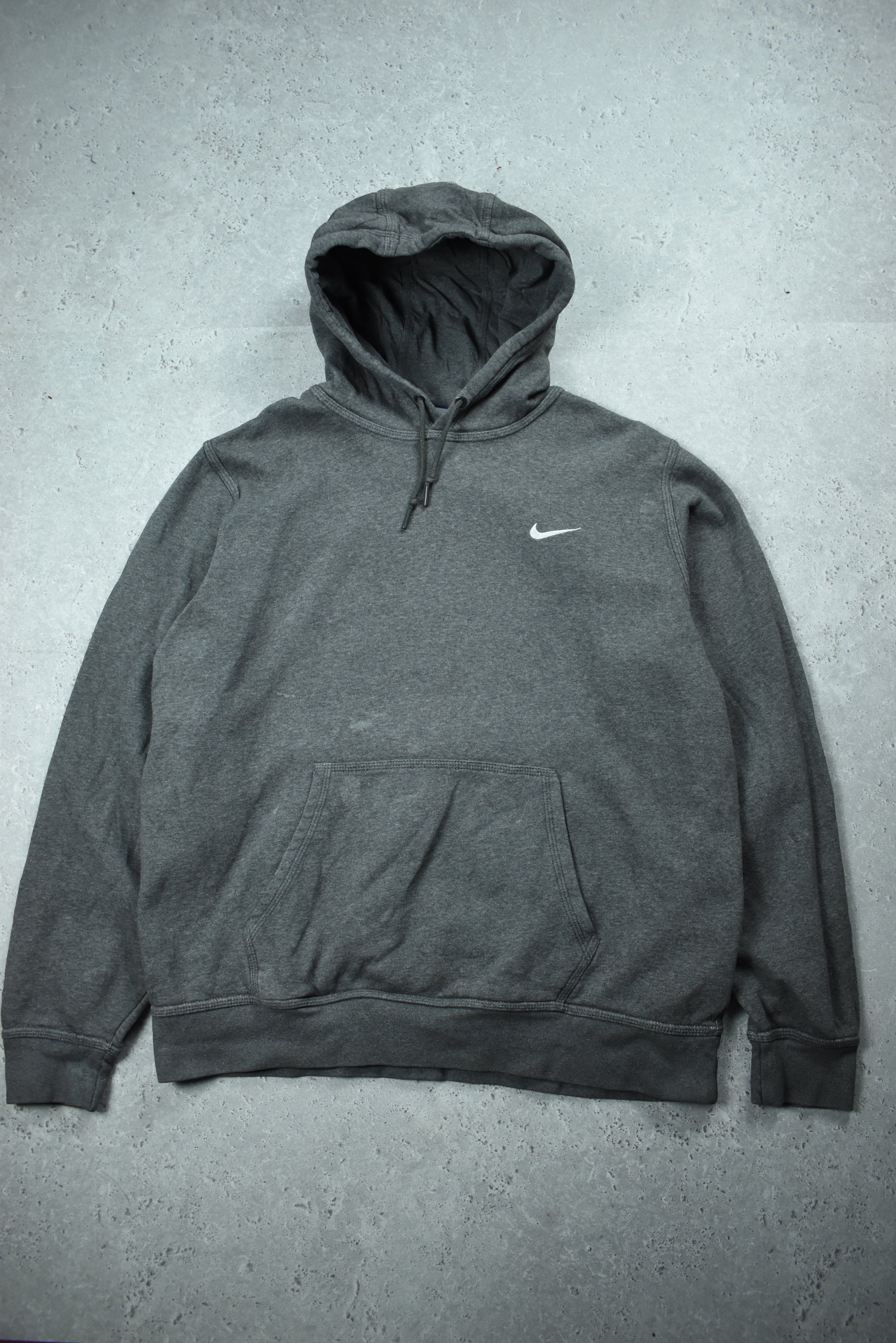 Vintage Nike Small Swoosh Embroidery Hoodie Xlarge