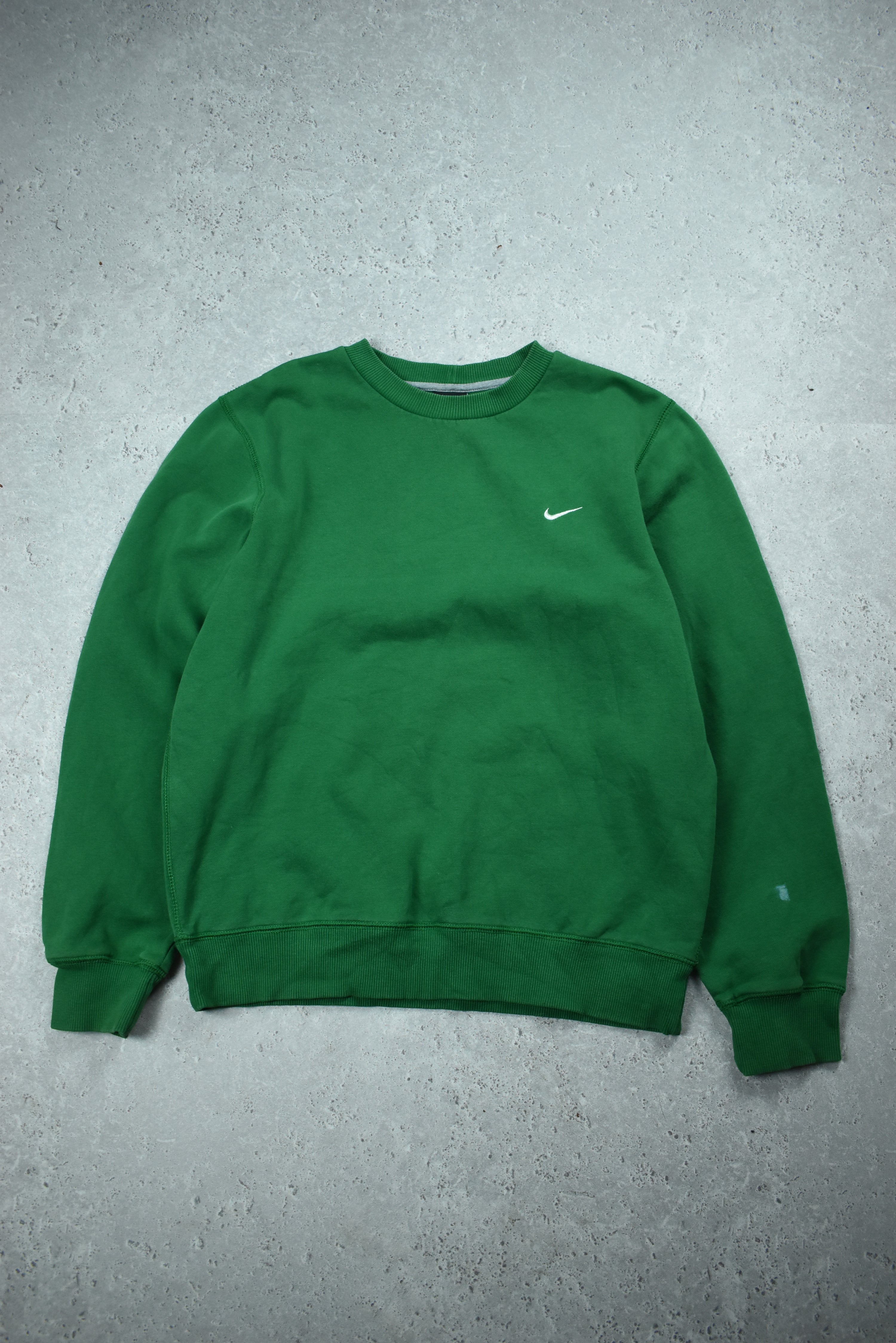 Vintage Nike Embroidered Small Swoosh Sweatshirt Small