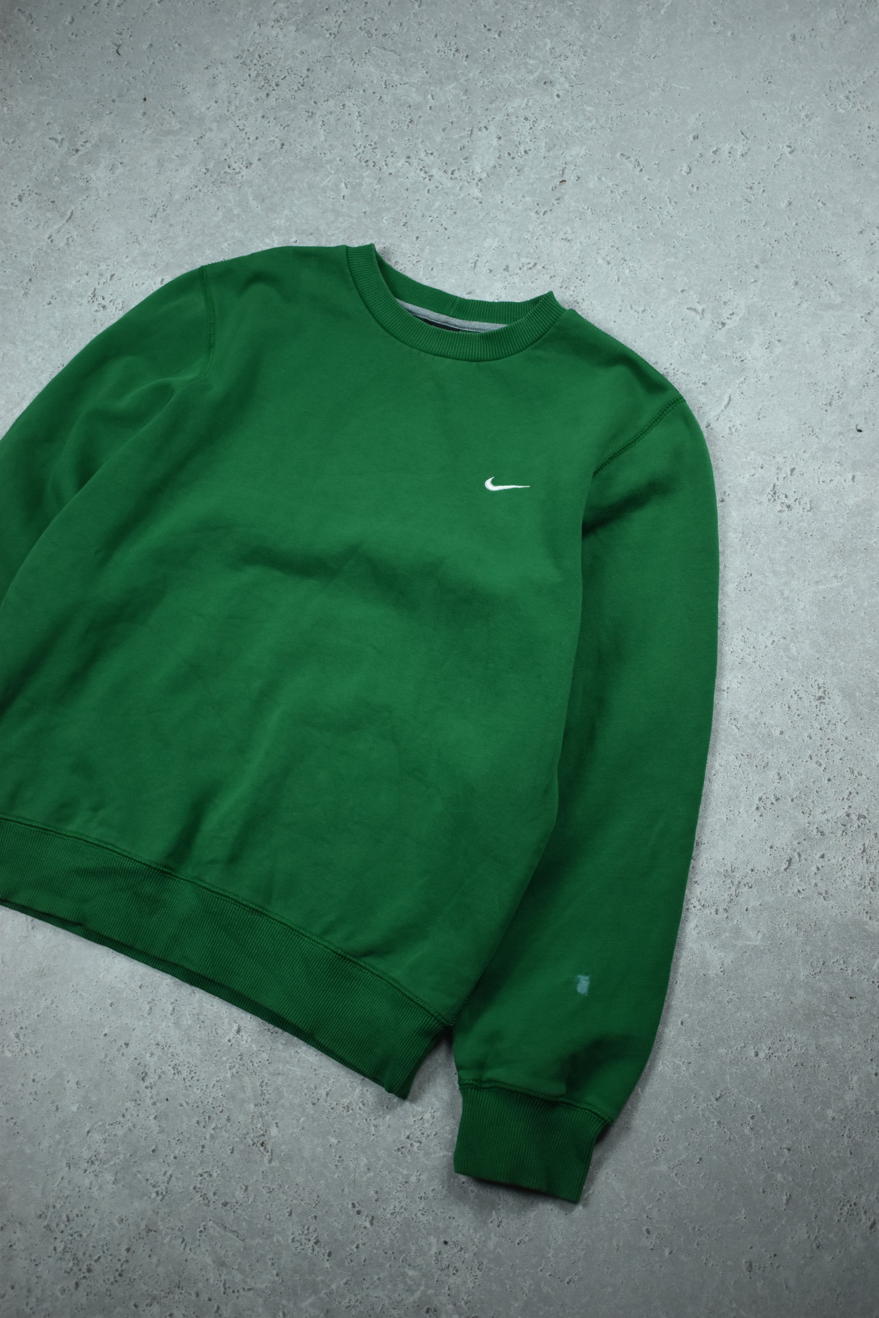 Vintage Nike Embroidered Small Swoosh Sweatshirt Small