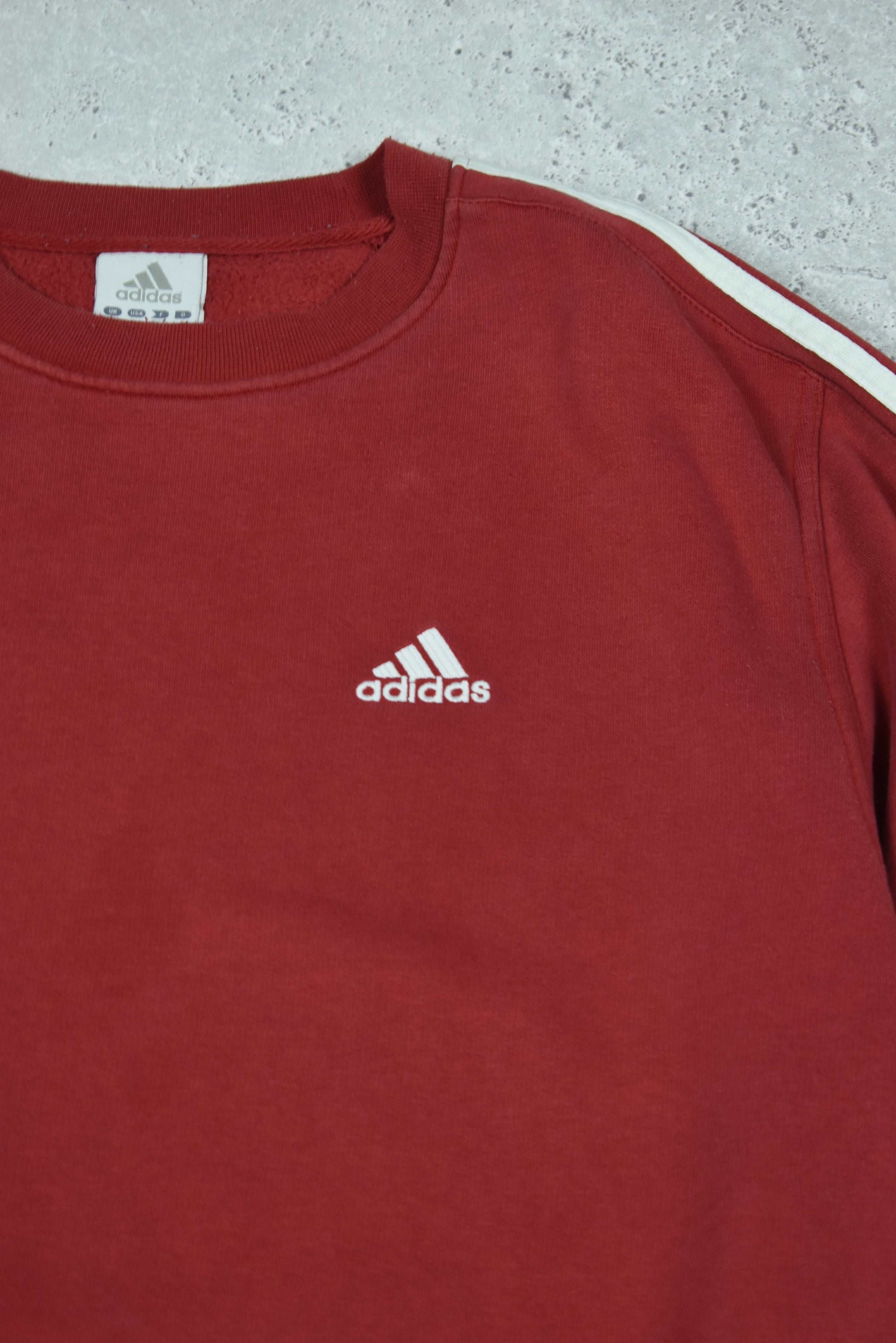 Vintage Adidas Embroidery Small Logo Sweatshirt Large
