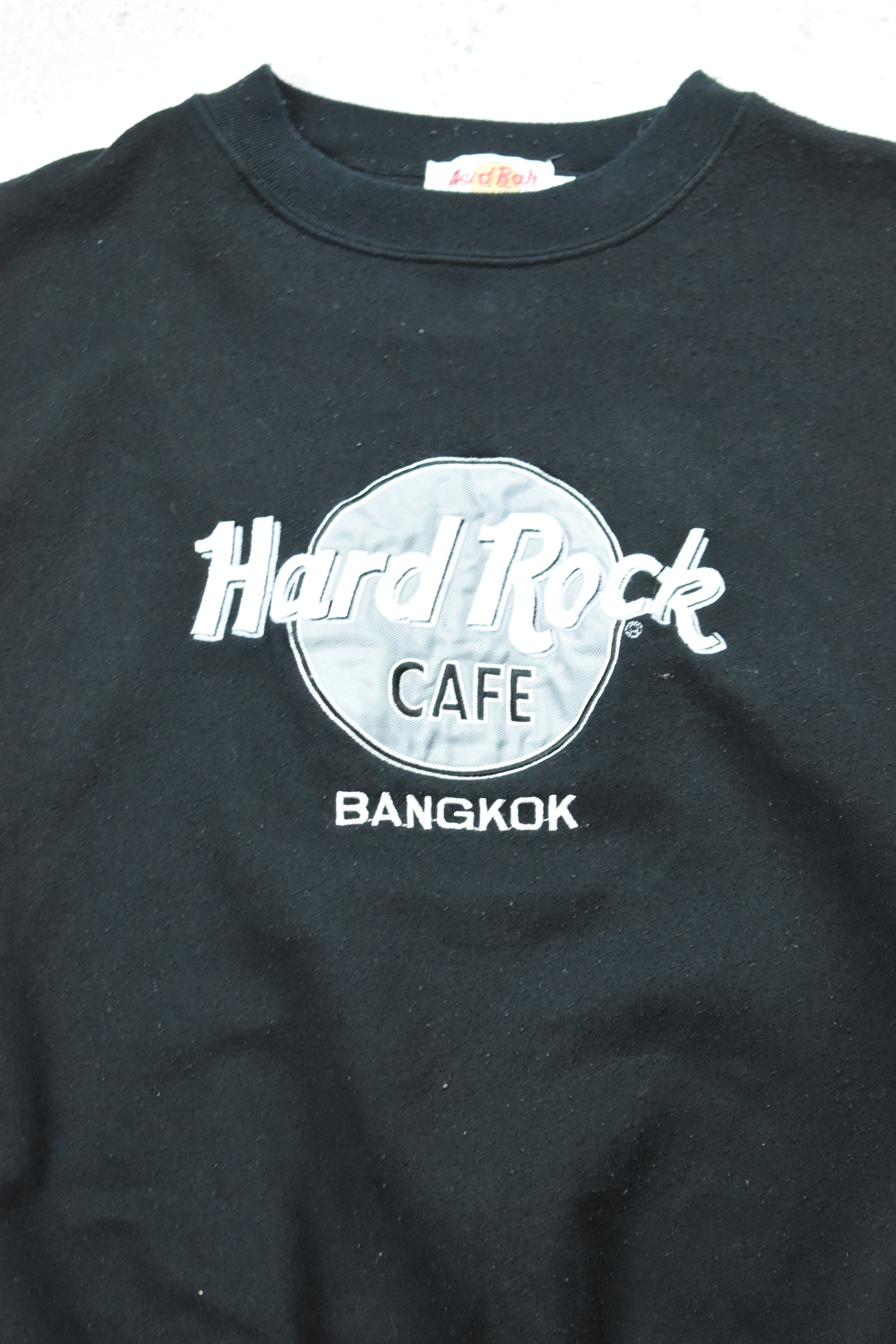 Vintage Hard Rock Café Embroidery Sweatshirt Xlarge