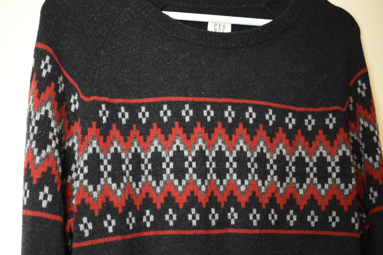 GAP knitted jumper Medium | Vintage Clothing