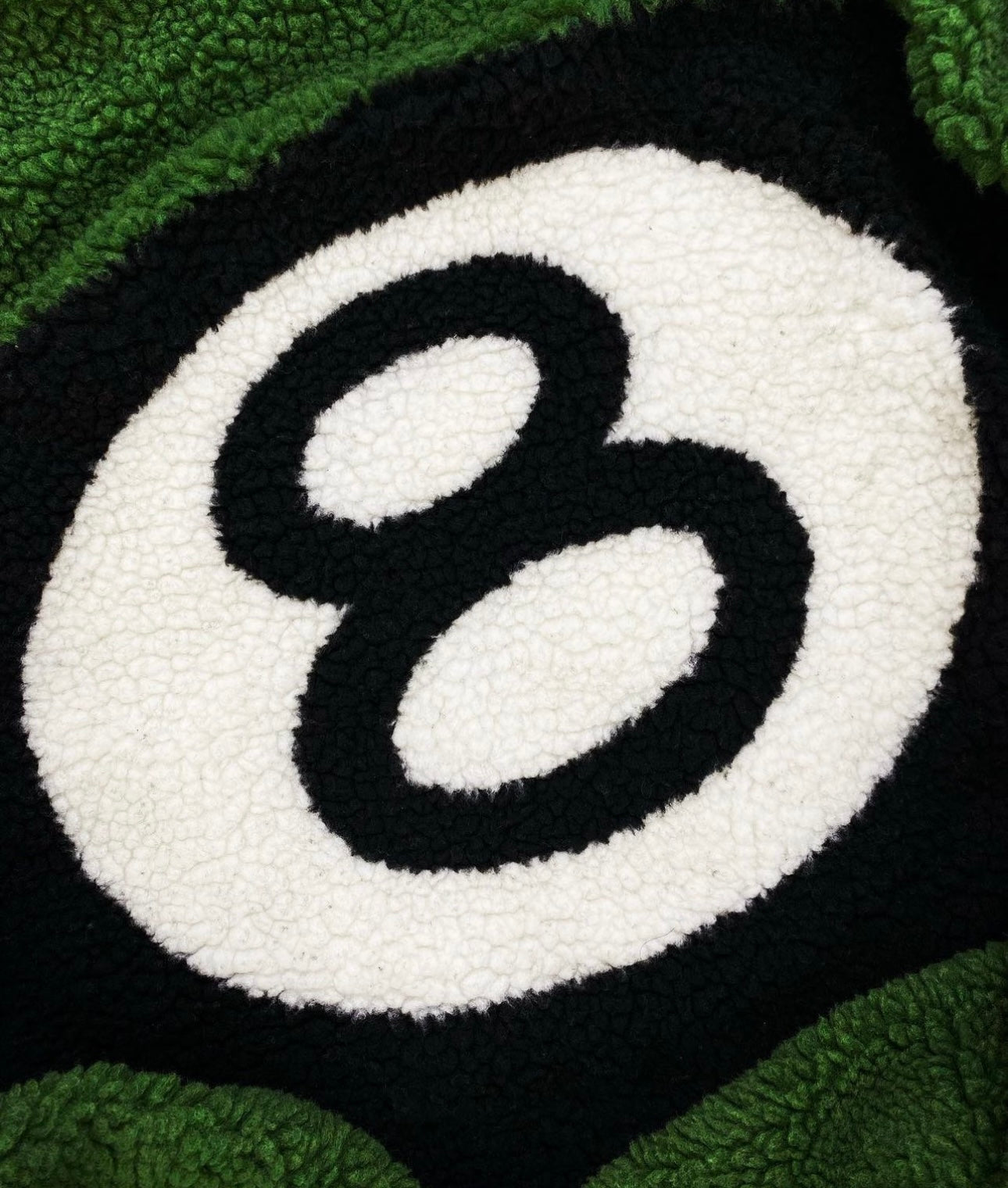 Stussy 8 Ball Fleece Green