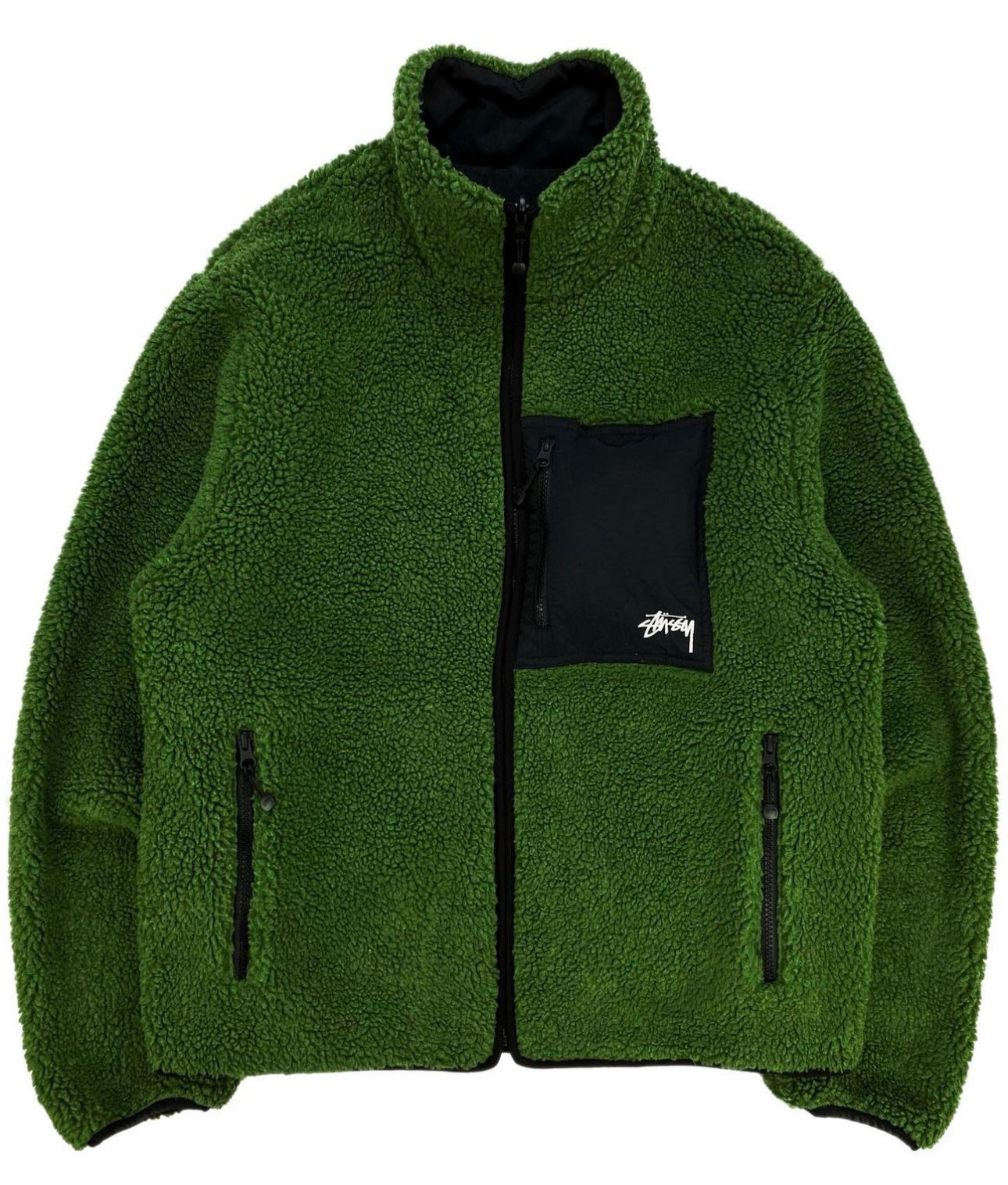 Stussy 8 Ball Fleece Green