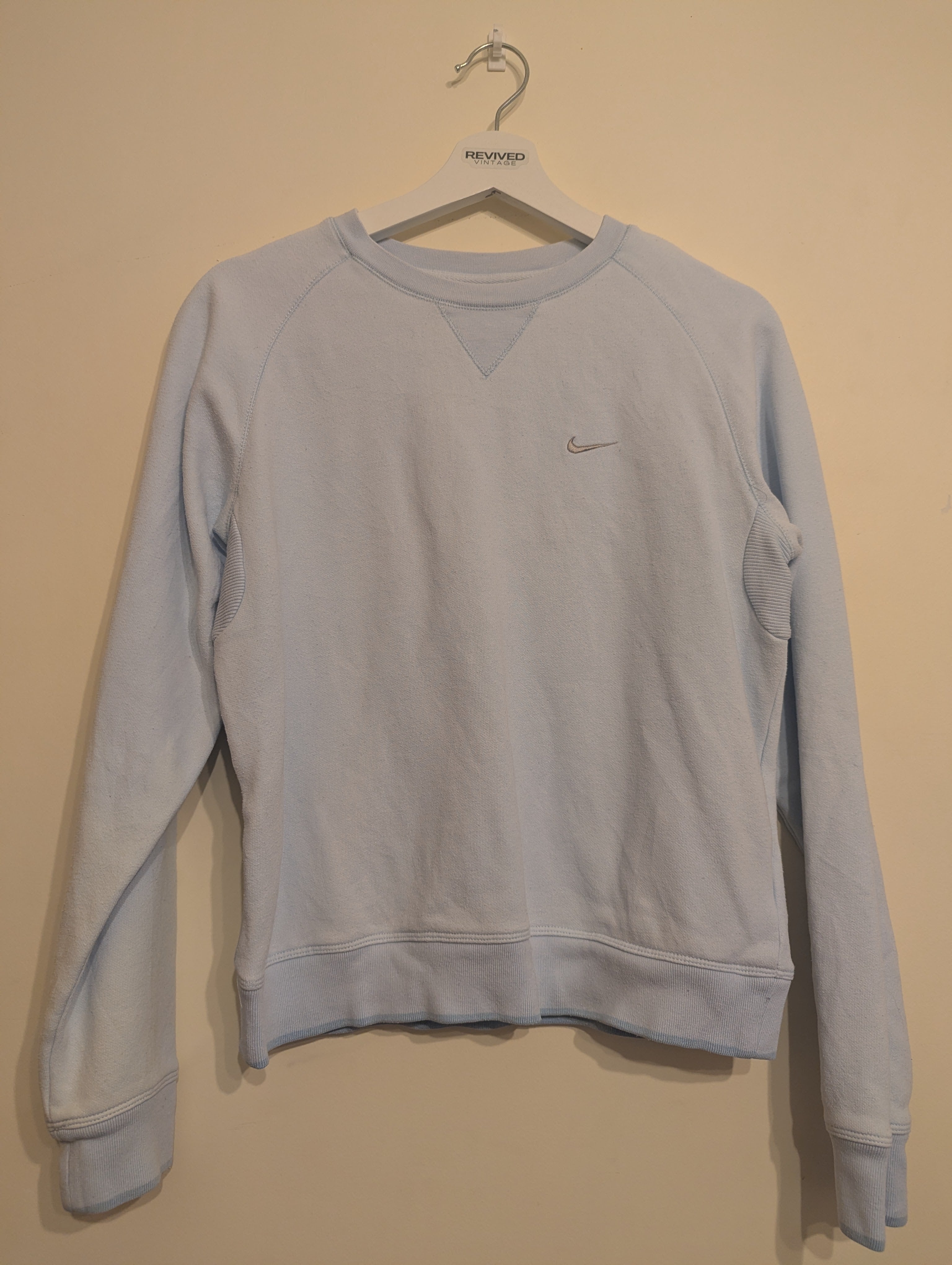 Vintage Nike Sweatshirt Light Baby blue