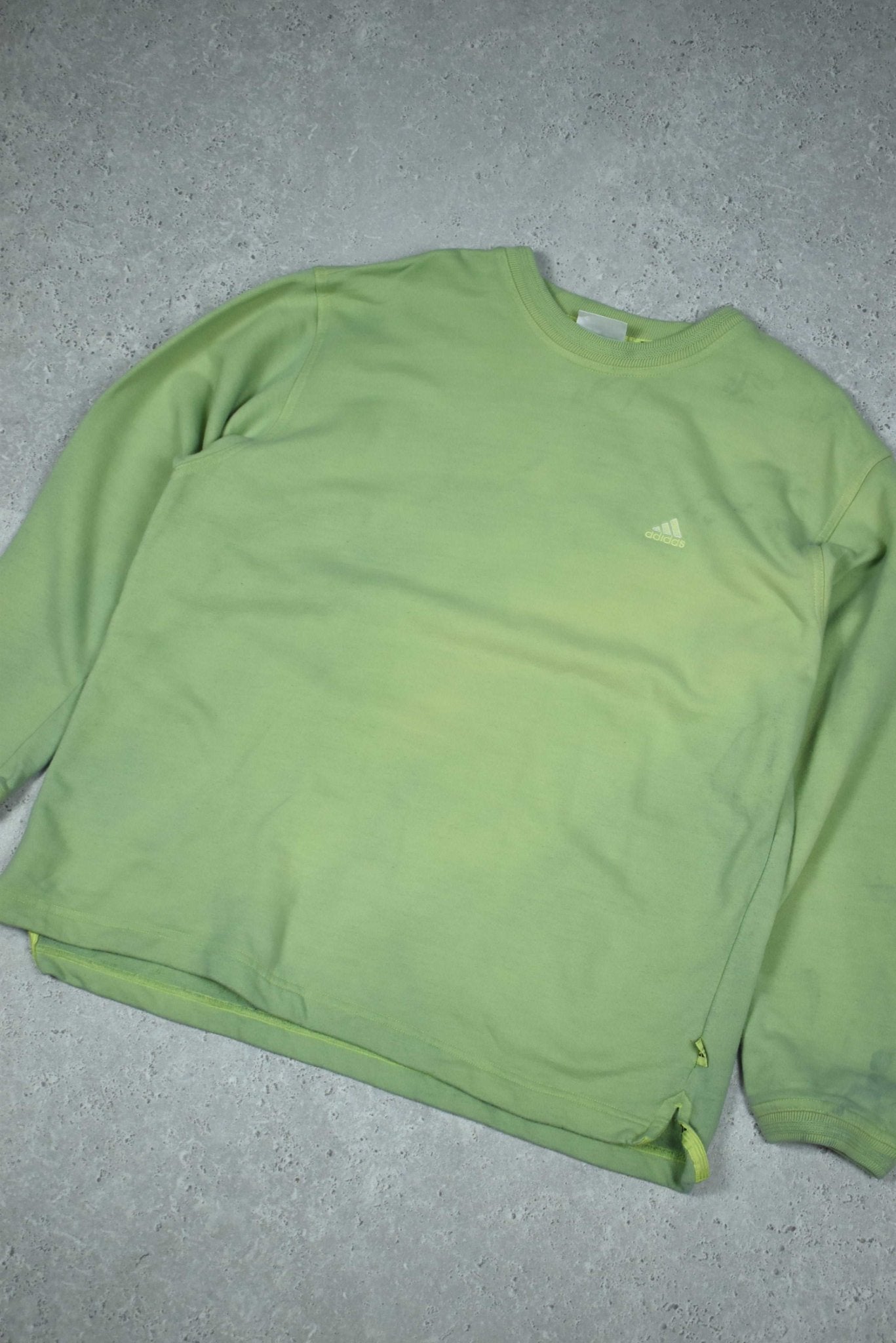 Vintage Adidas Embroidery Small Logo Sweatshirt Large
