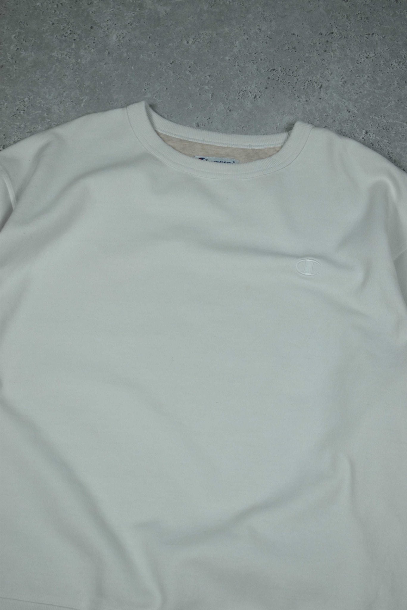 Vintage Champion Emboridered Logo Sweatshirt XXL