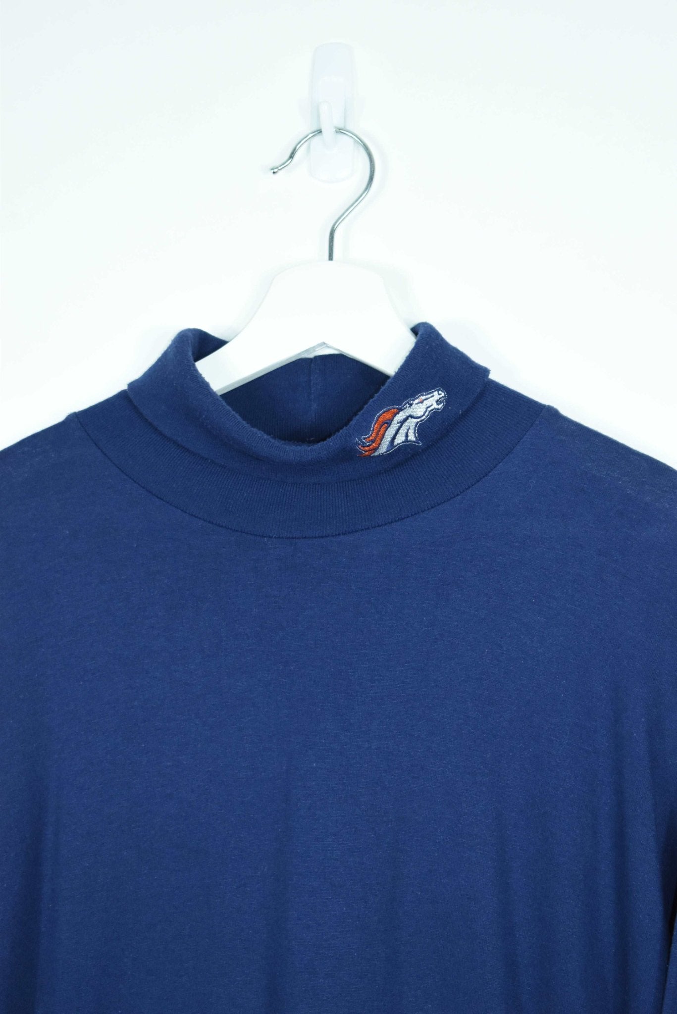 Vintage Denver Broncos Embroidered Turtleneck Large (Baggy)