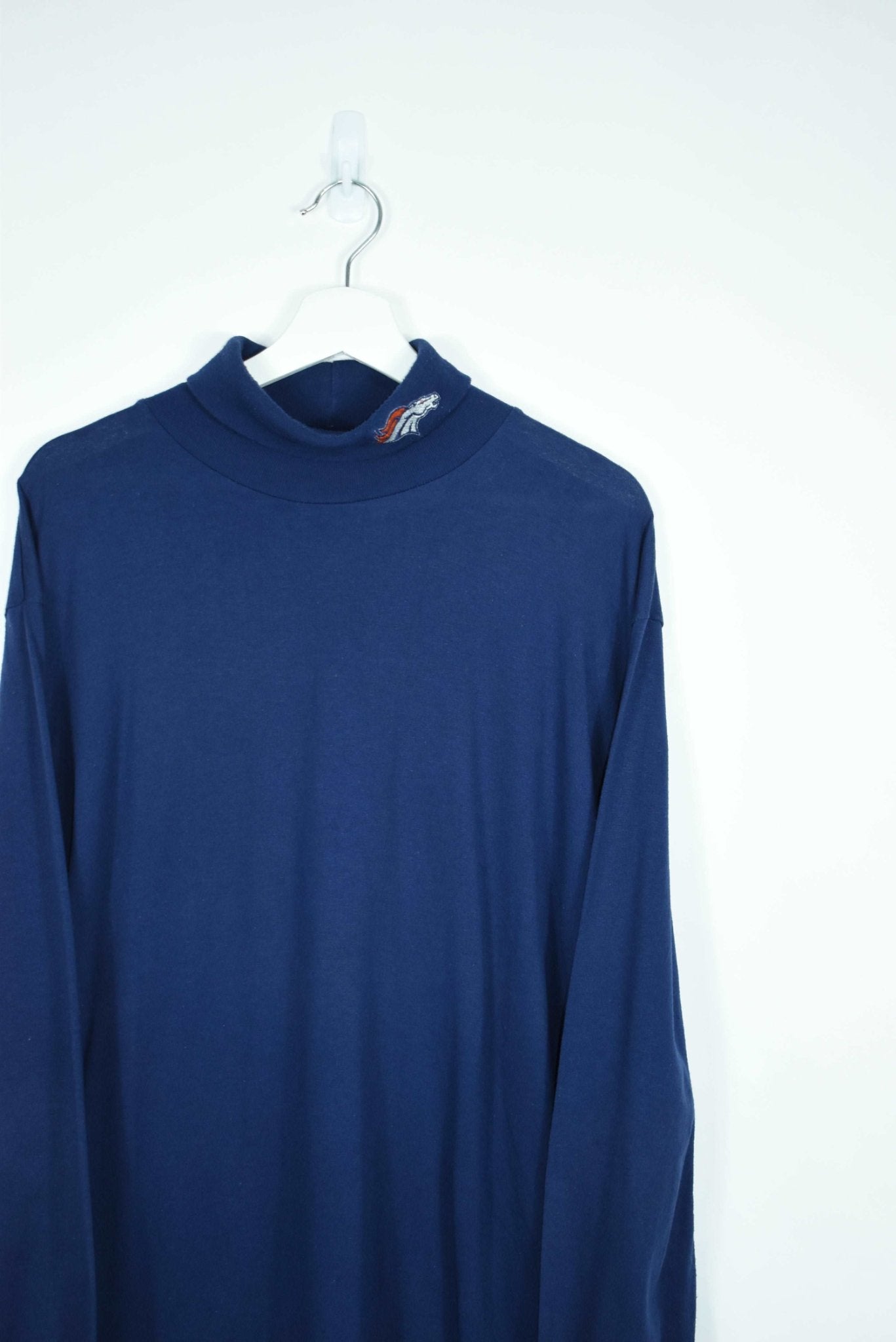 Vintage Denver Broncos Embroidered Turtleneck Large (Baggy)