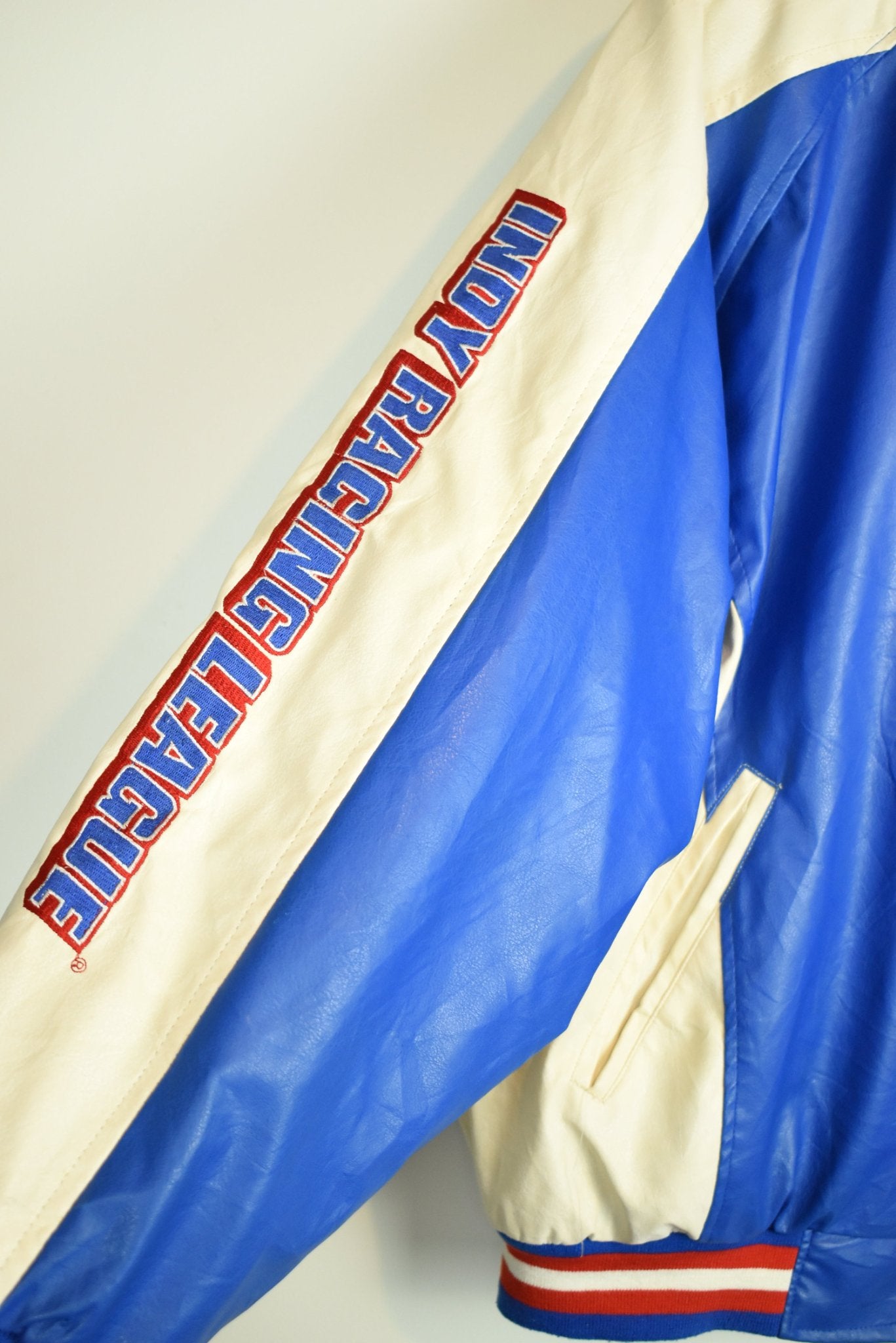 Vintage Indy Car Racing League Jacket Large | Vintage Clothing