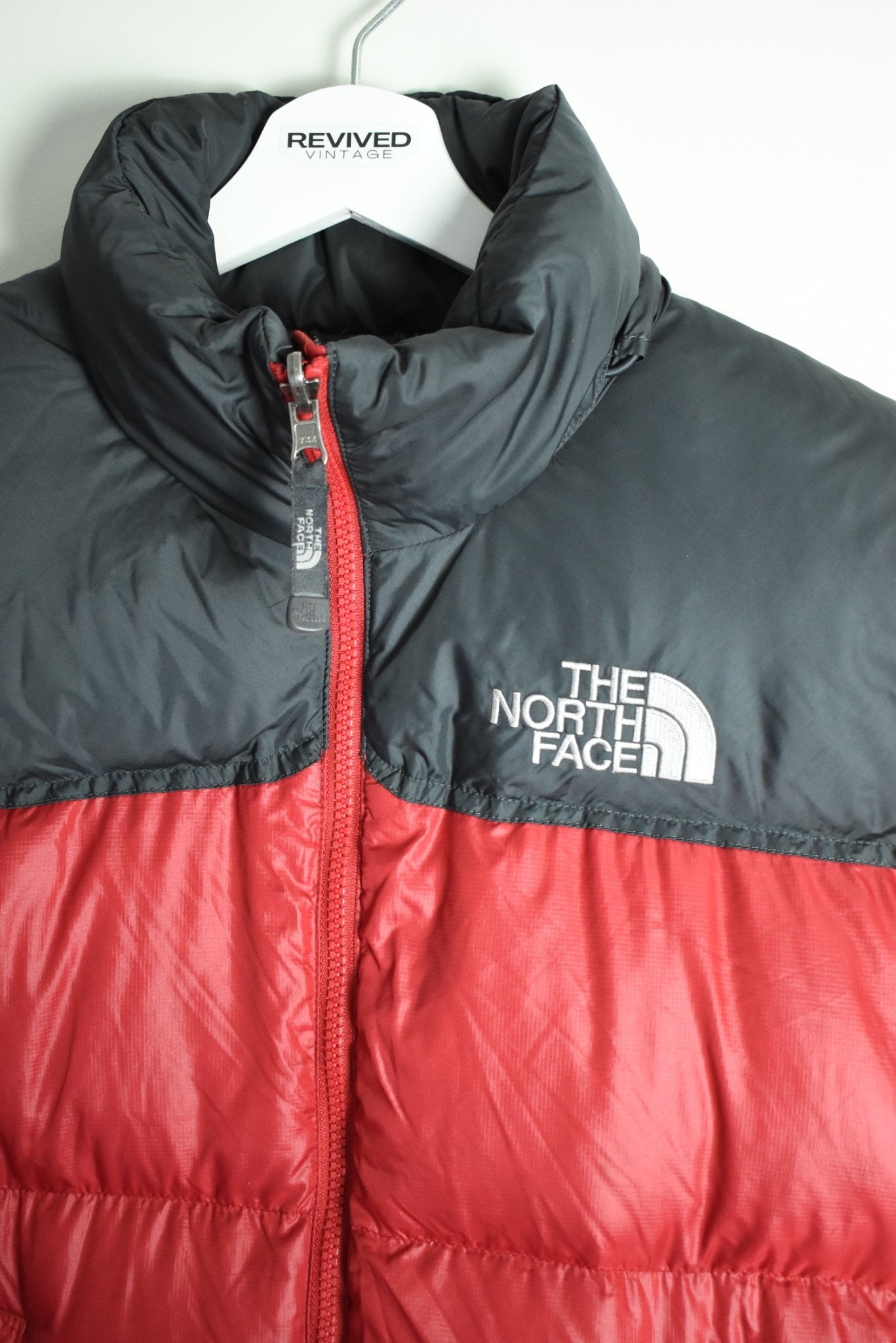 Vintage The North Face 700 Nuptse Puffer Red - Extra Small | Vintage Clothing