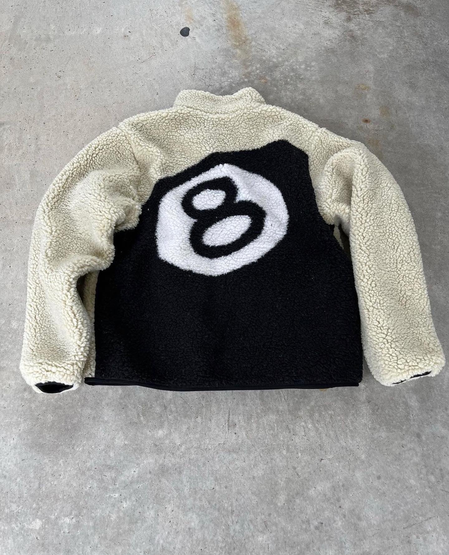 Stussy 8 Ball Fleece Cream - Preorder Link
