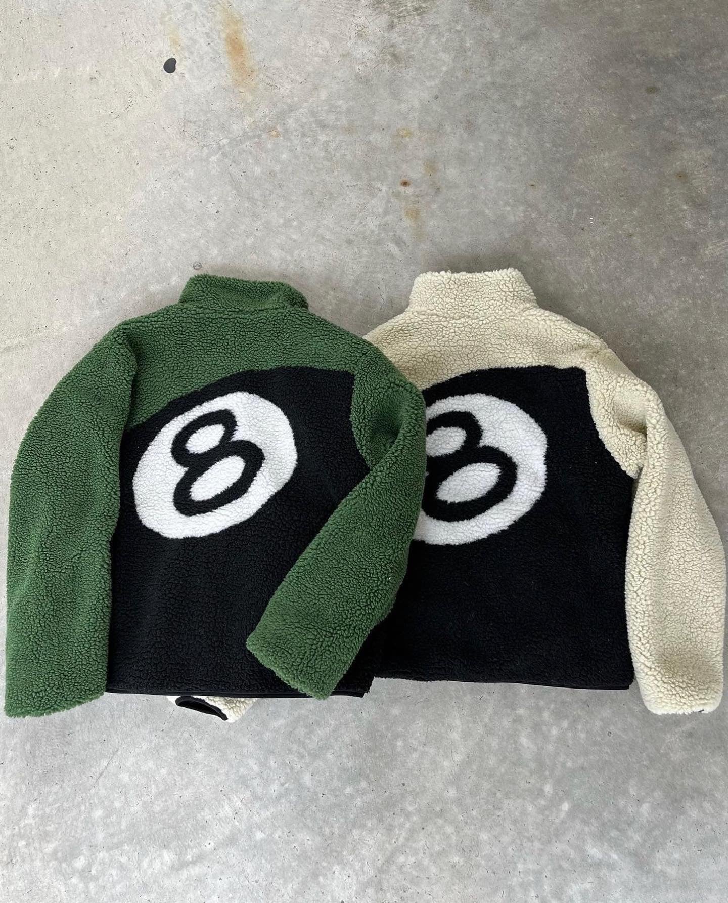 Stussy 8 Ball Fleece Cream - Preorder Link