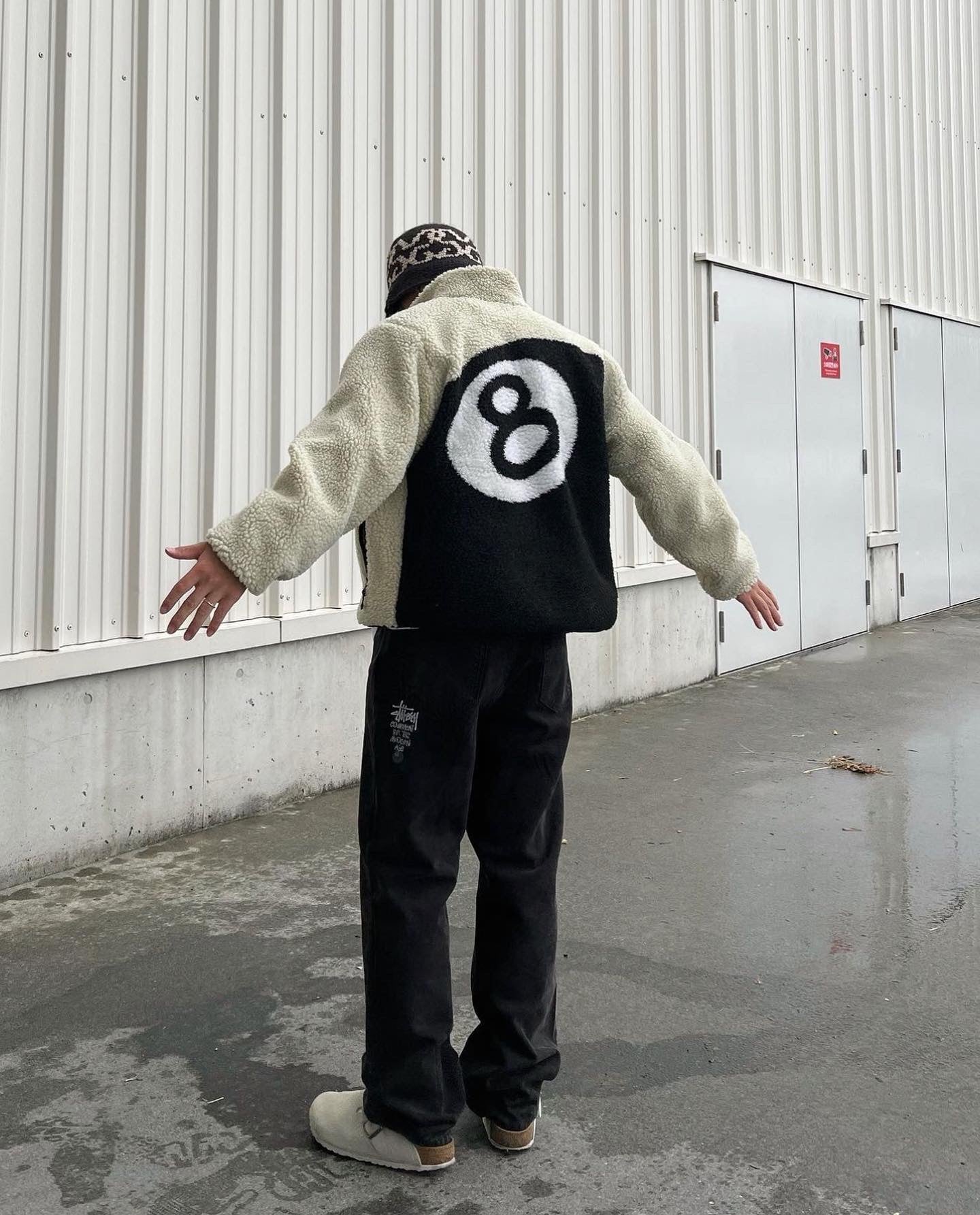 Stussy 8 Ball Fleece Cream - Preorder Link