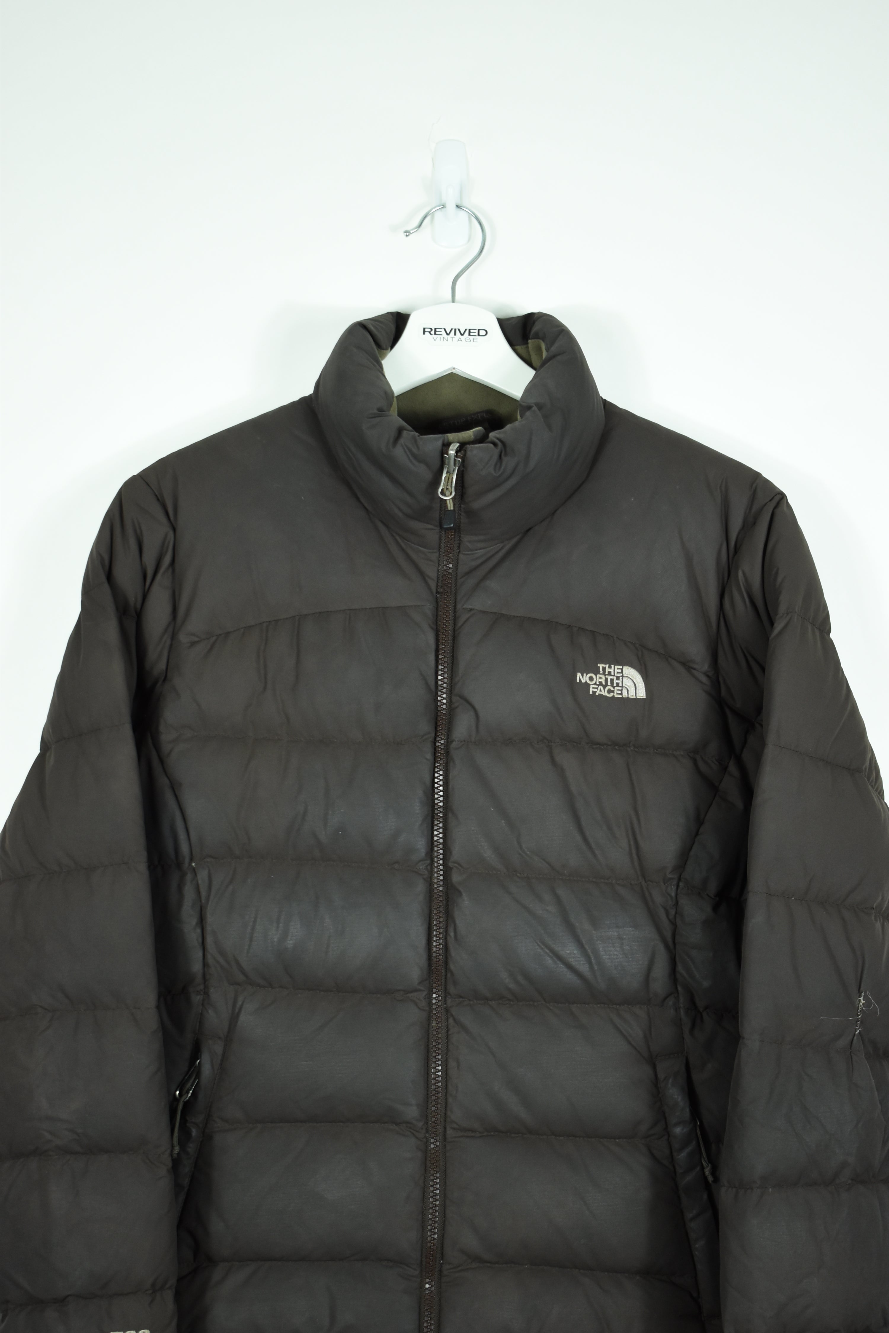 Vintage North Face Brown Women's Puffer 700 Jacket Large