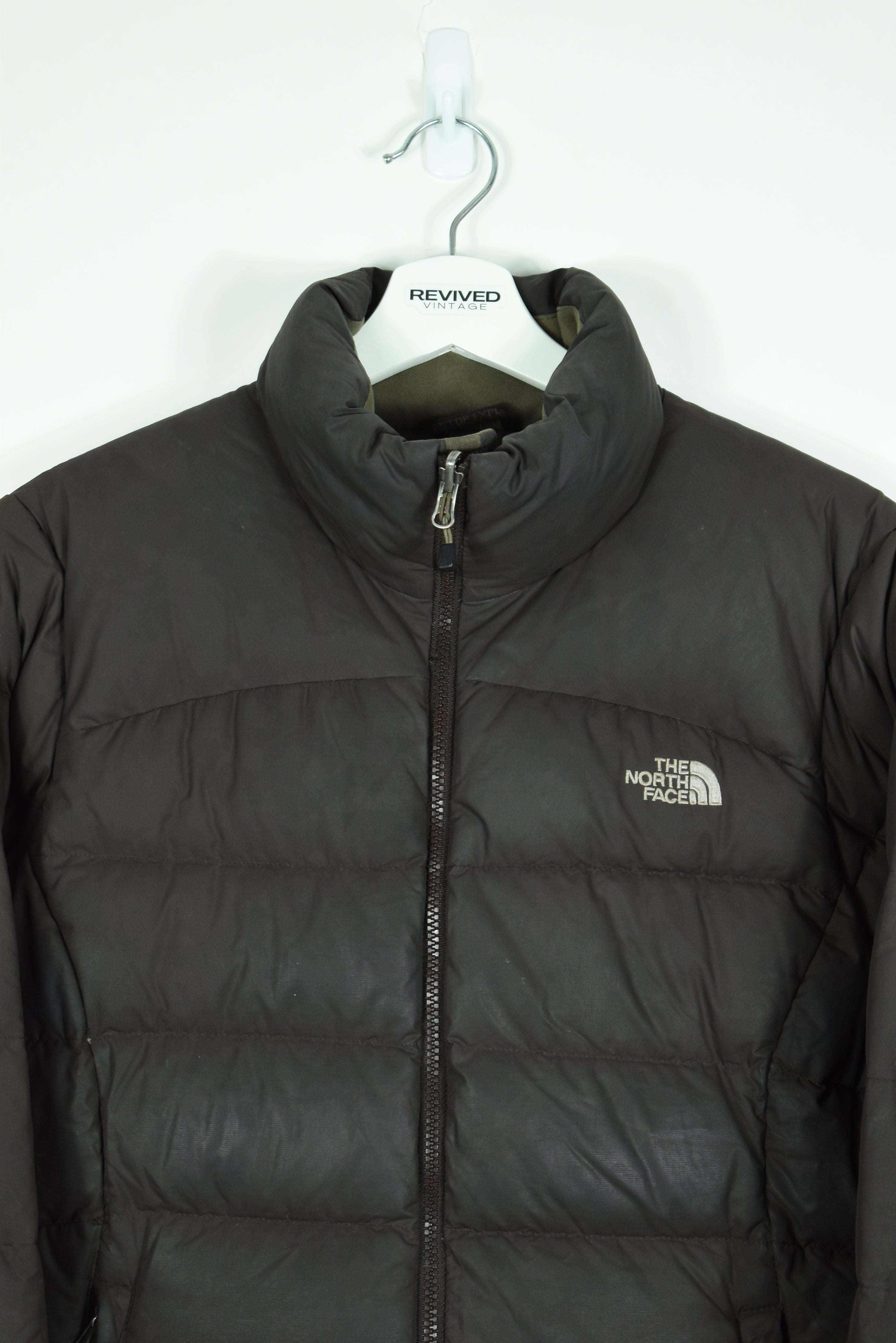 Vintage North Face Brown Women's Puffer 700 Jacket Large