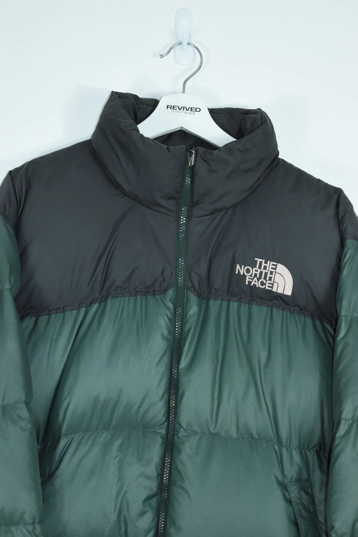 VINTAGE NORTH FACE NUPTSE 700 FORREST GREEN LARGE