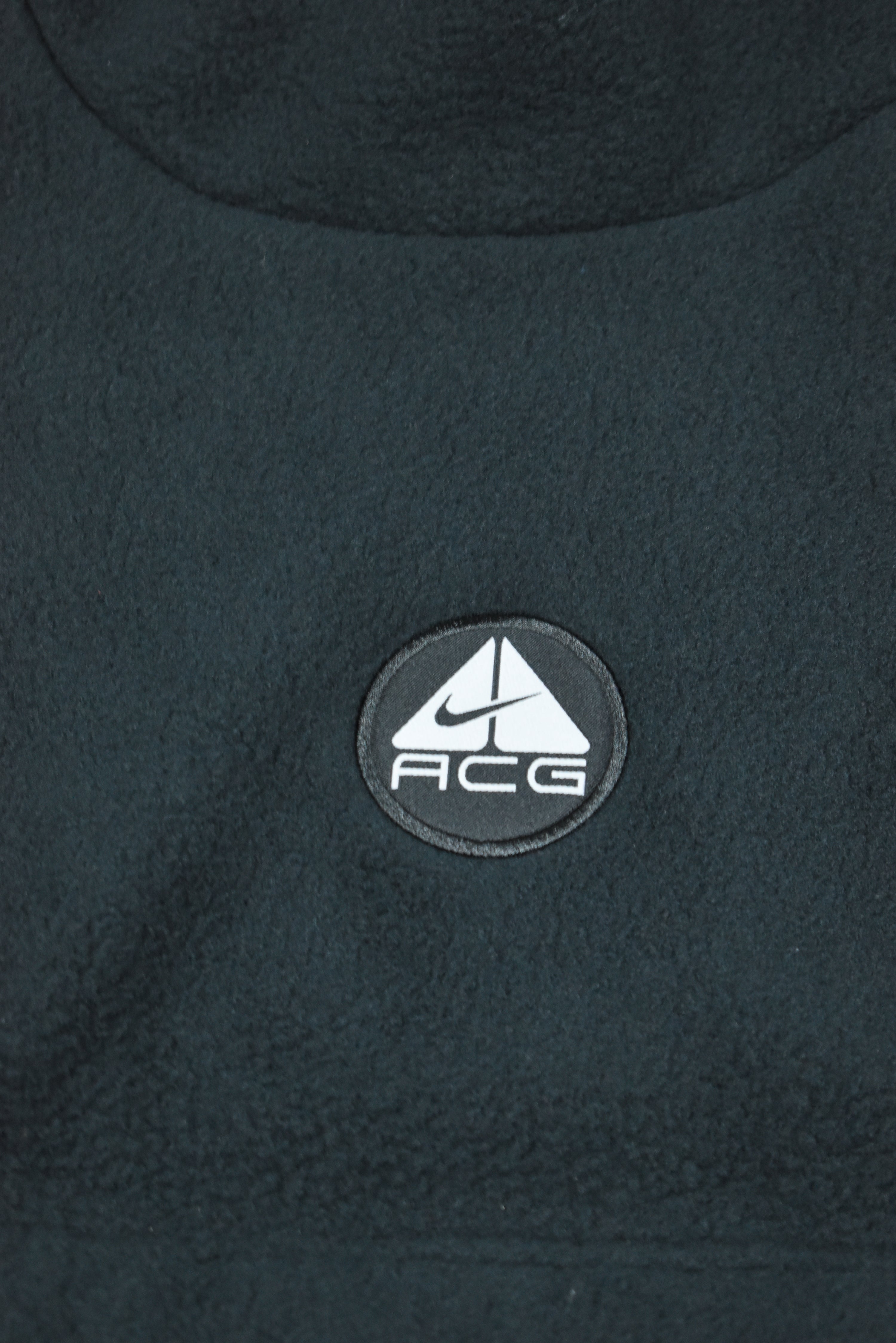 Vintage Rare Nike ACG Ninja Fleece Black
