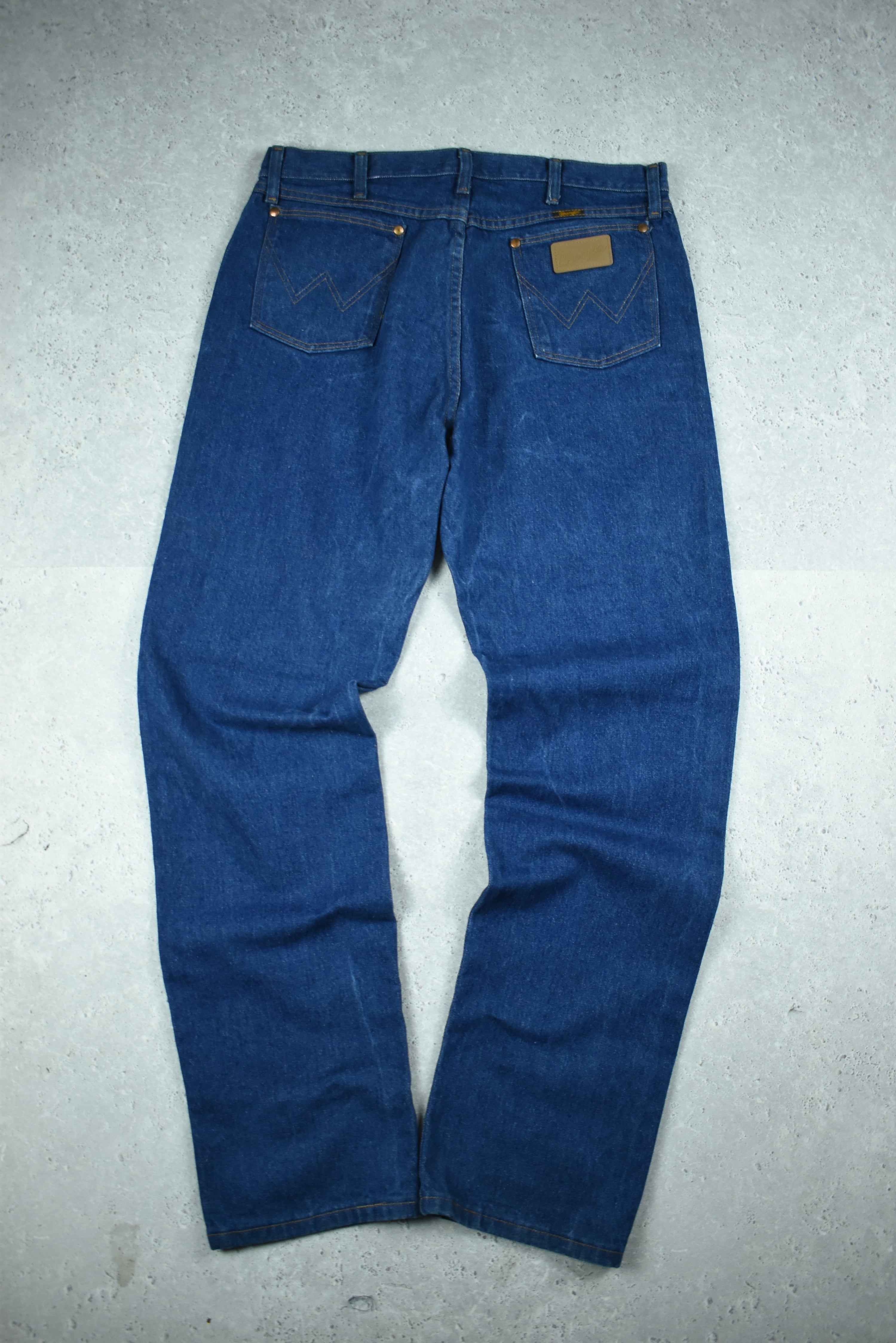 Vintage Wrangler Relaxed Fit Denim Jeans 35x34