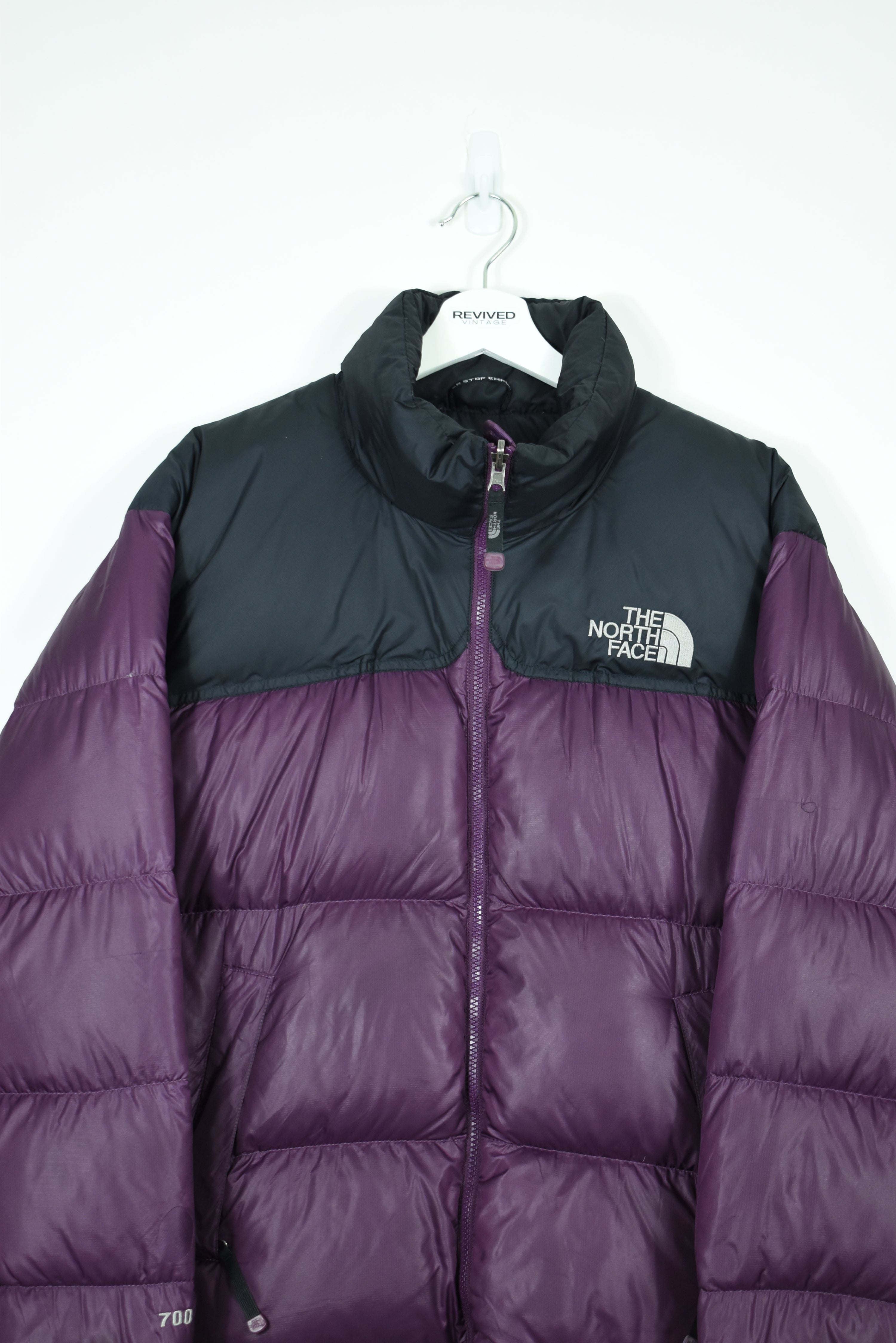 VINTAGE NORTH FACE NUPTSE 700 PUFFER MAGENTA LARGE
