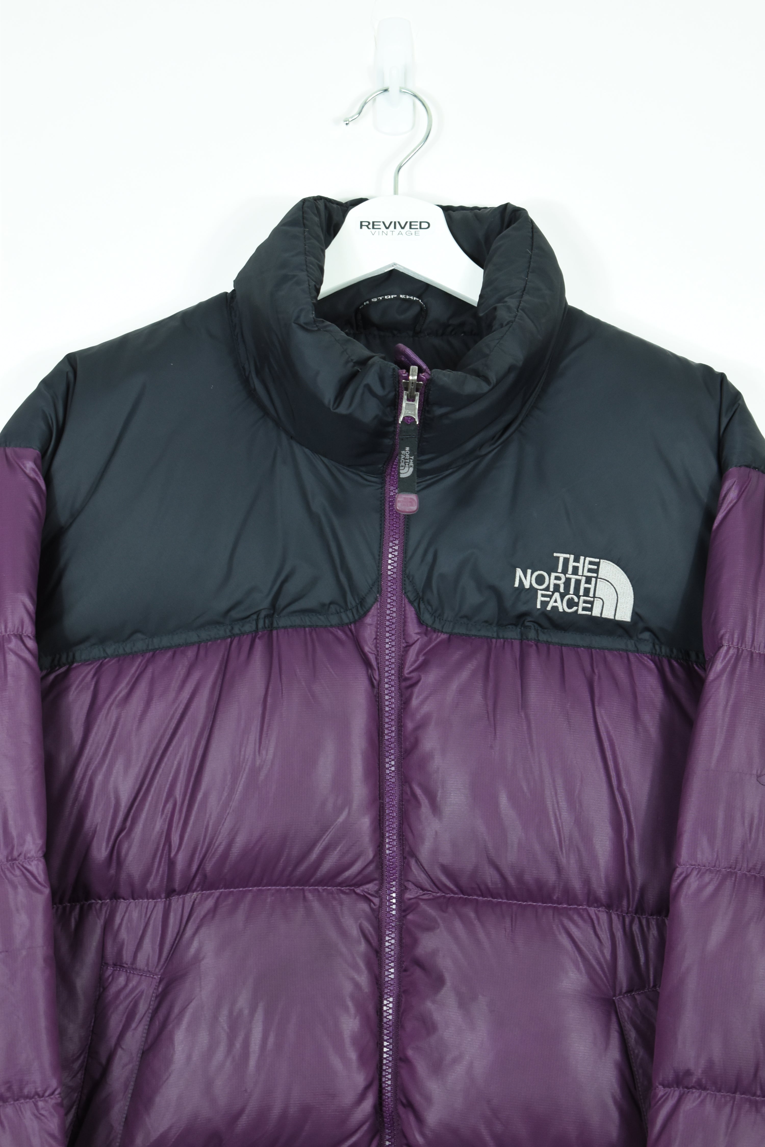 VINTAGE NORTH FACE NUPTSE 700 PUFFER MAGENTA LARGE