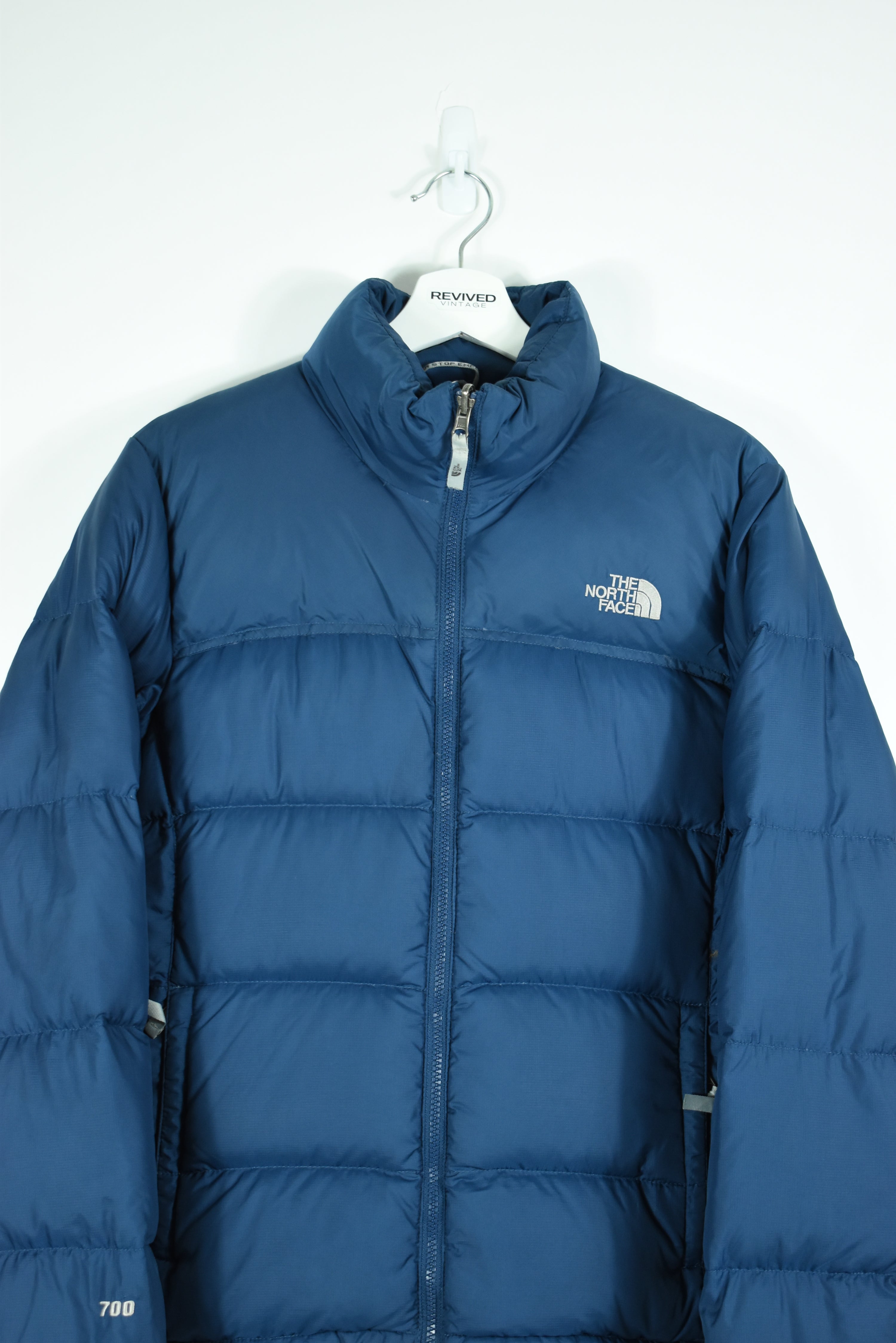 Vintage North Face Navy Puffer 700 Womens LARGE