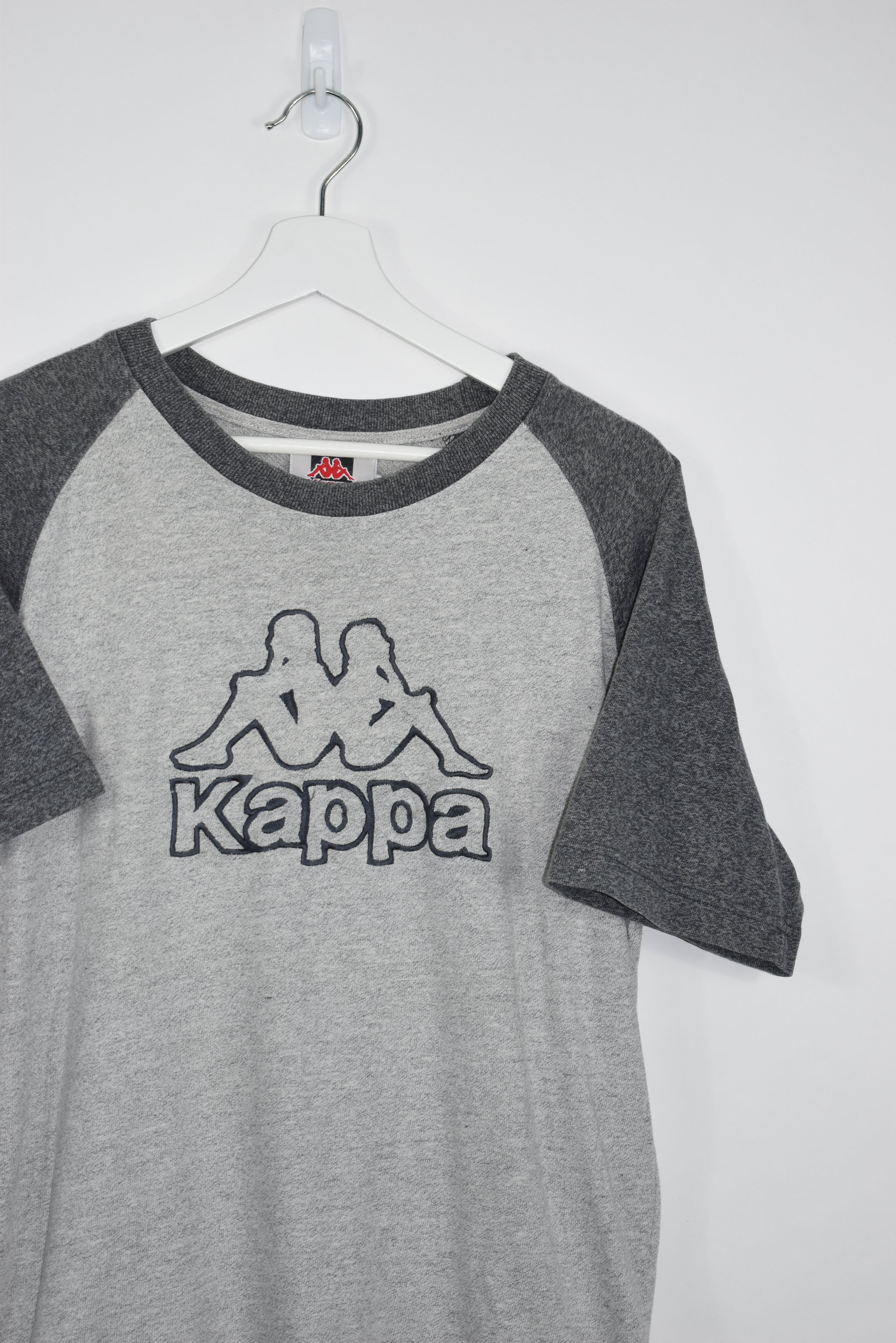 Vintage Kappa Embroidered Big Logo Tee Medium
