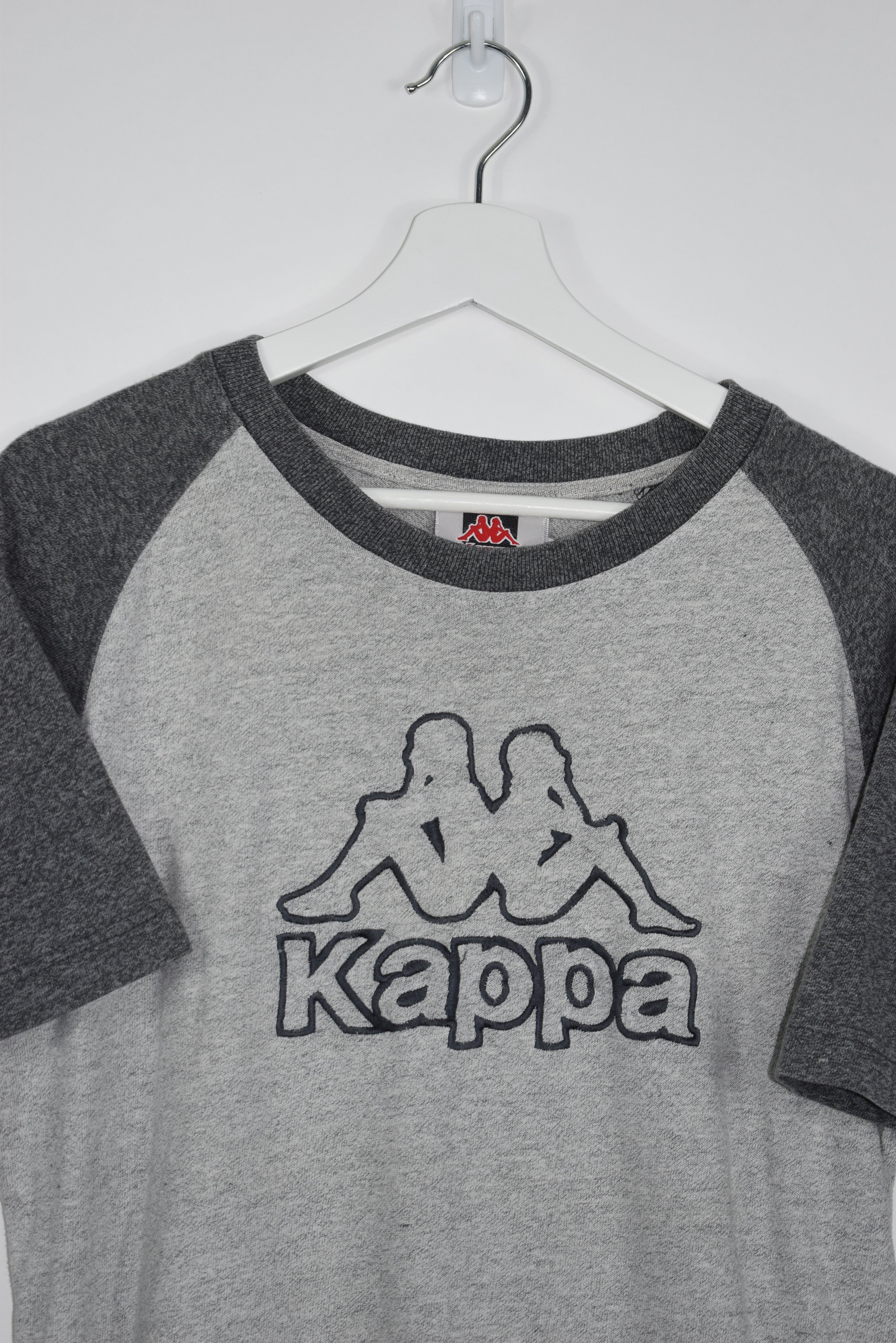 Vintage Kappa Embroidered Big Logo Tee Medium